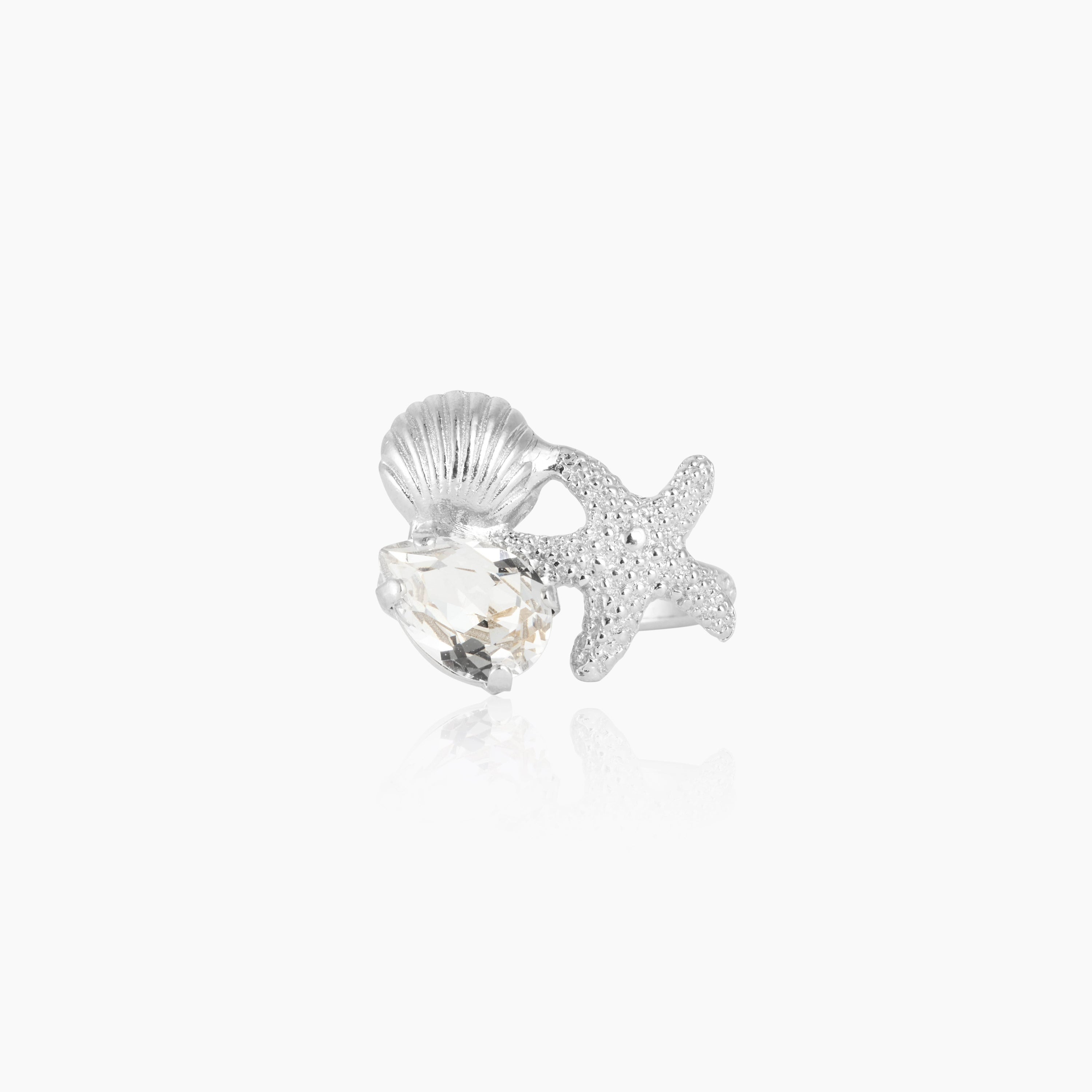 Seascape Ring Crystal