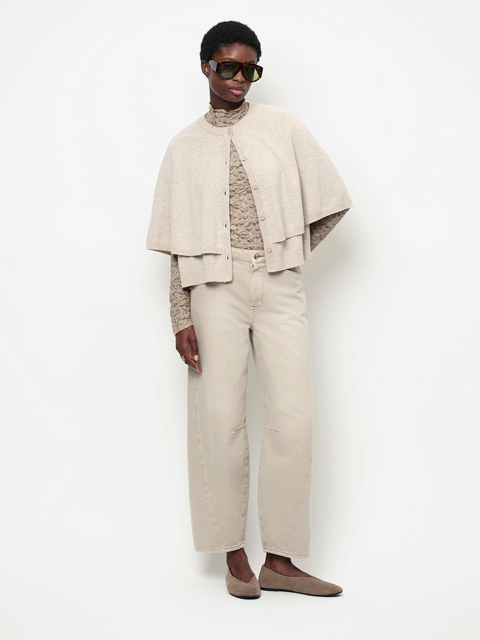 Camyl Cape Beige
