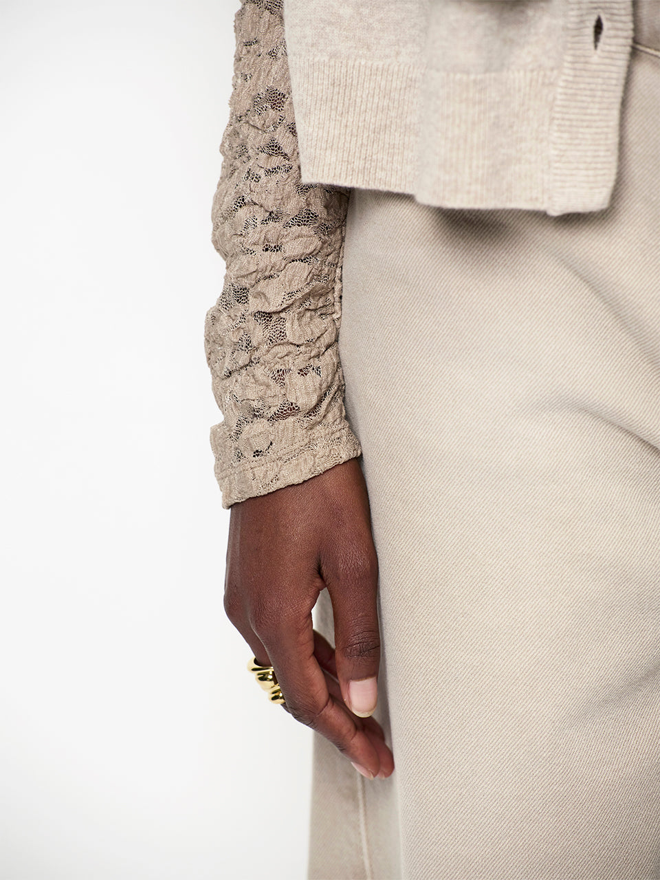 Irony Top Beige