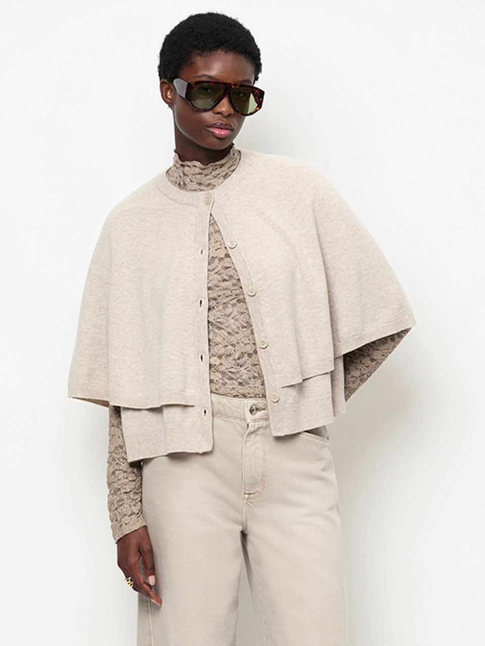 Camyl Cape Beige