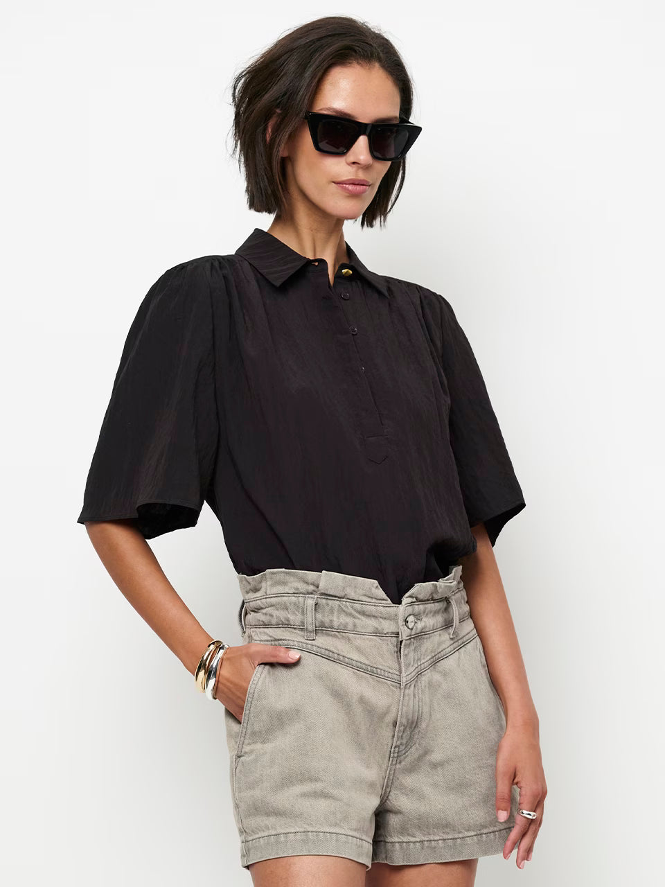 Devi Blouse Black