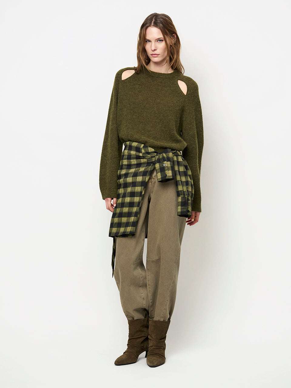 Kyoto Sweater Olive Green