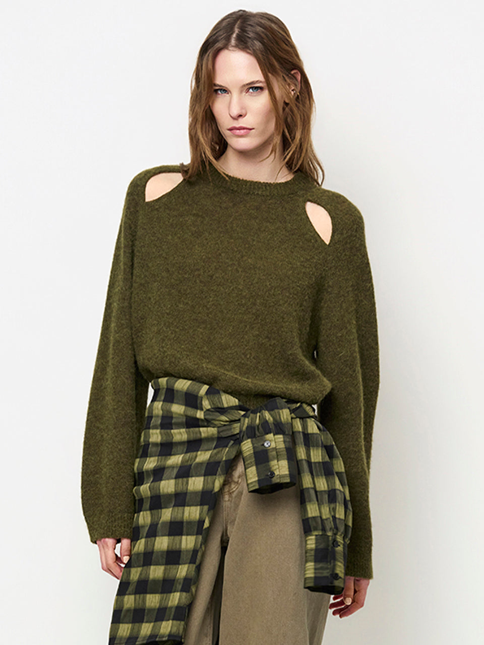 Kyoto Sweater Olive Green