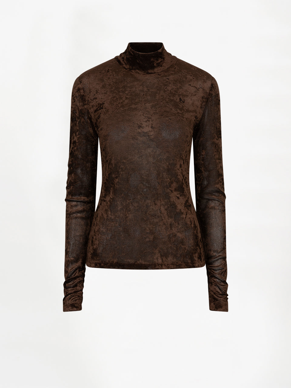 Olya Top Dark Brown