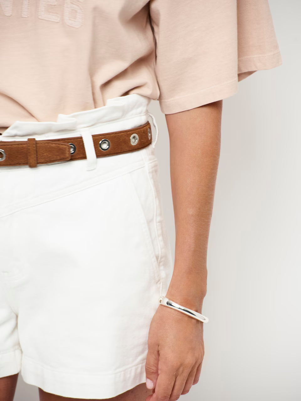 Rosie Shorts Milk White