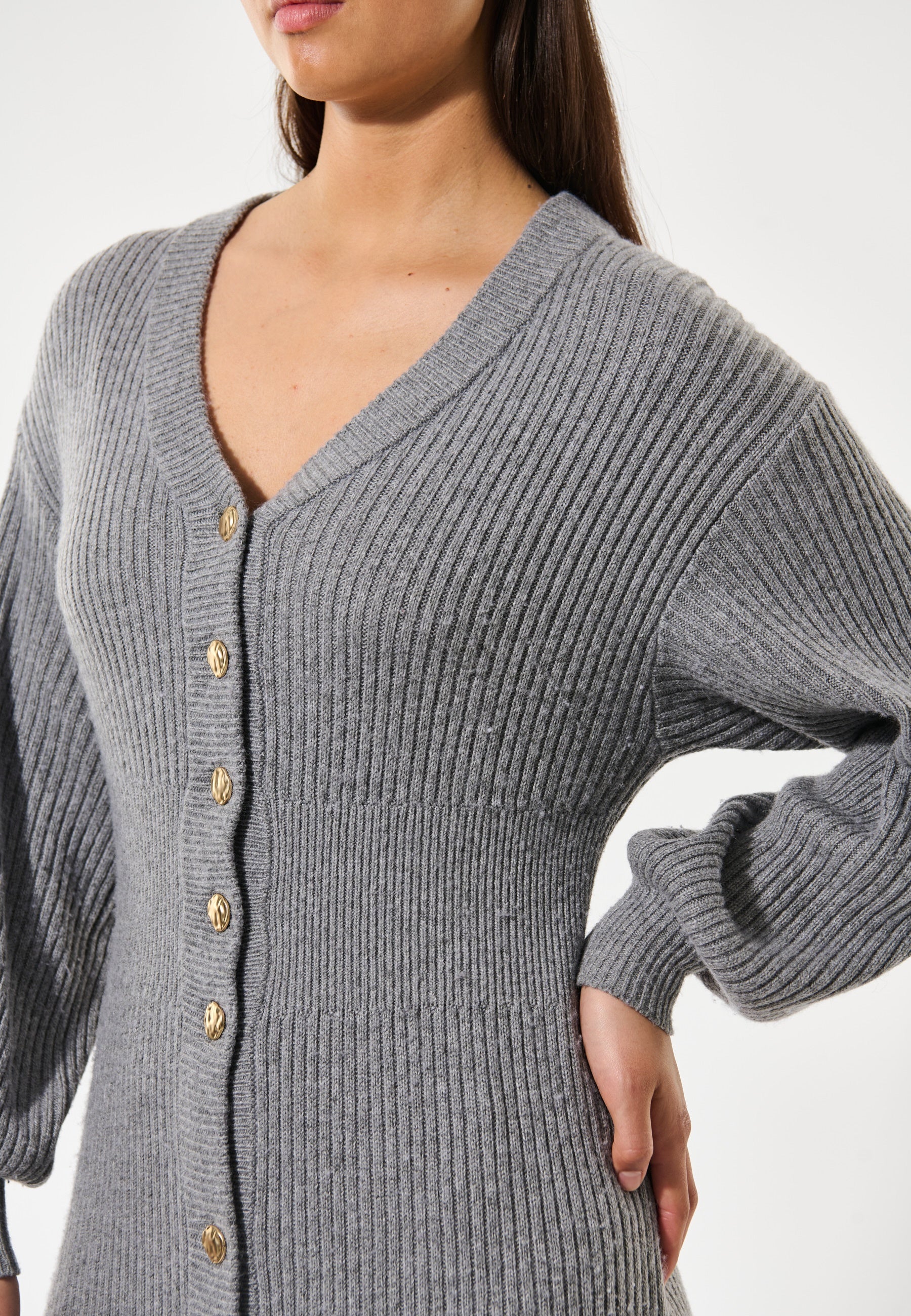 LeonoraDEA RWS Dress Grey Melange