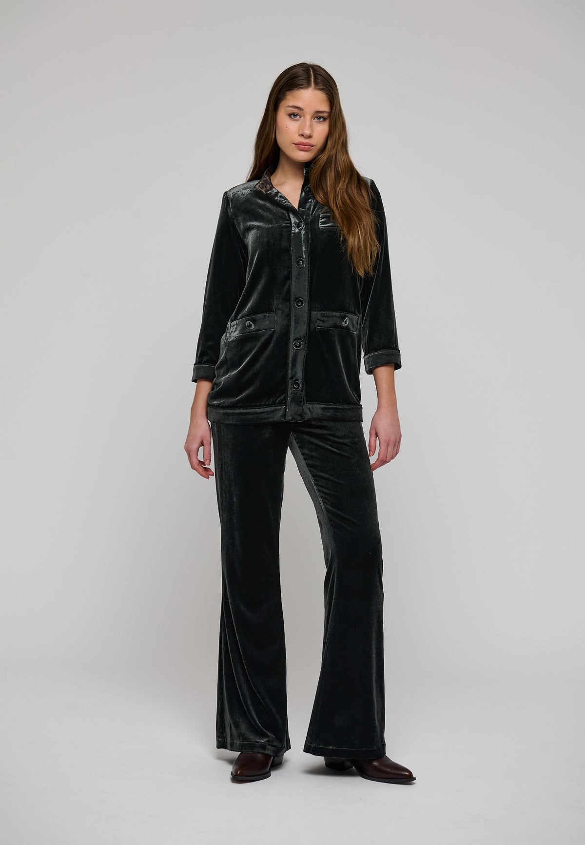 AishaDEA Jacket Army Velvet
