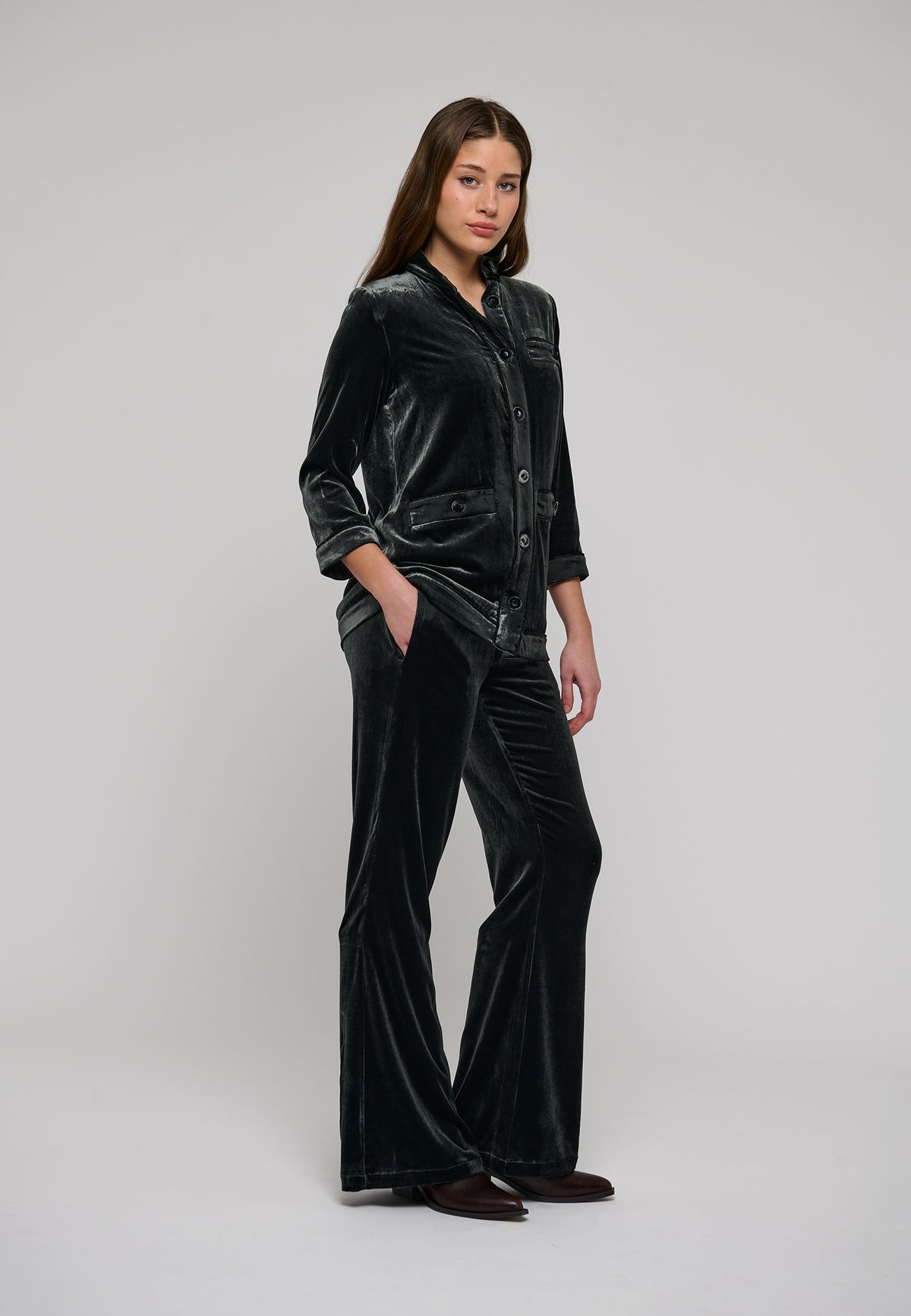 AishaDEA Jacket Army Velvet