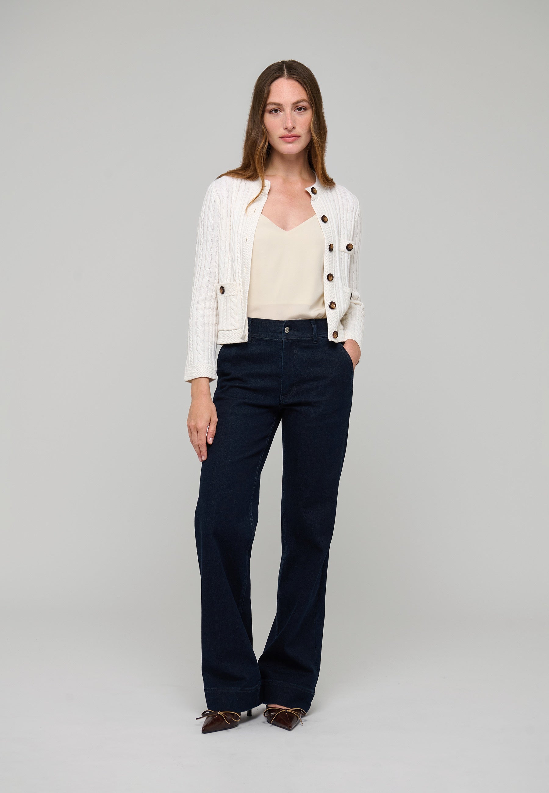 DitteDEA Cardigan Bianco