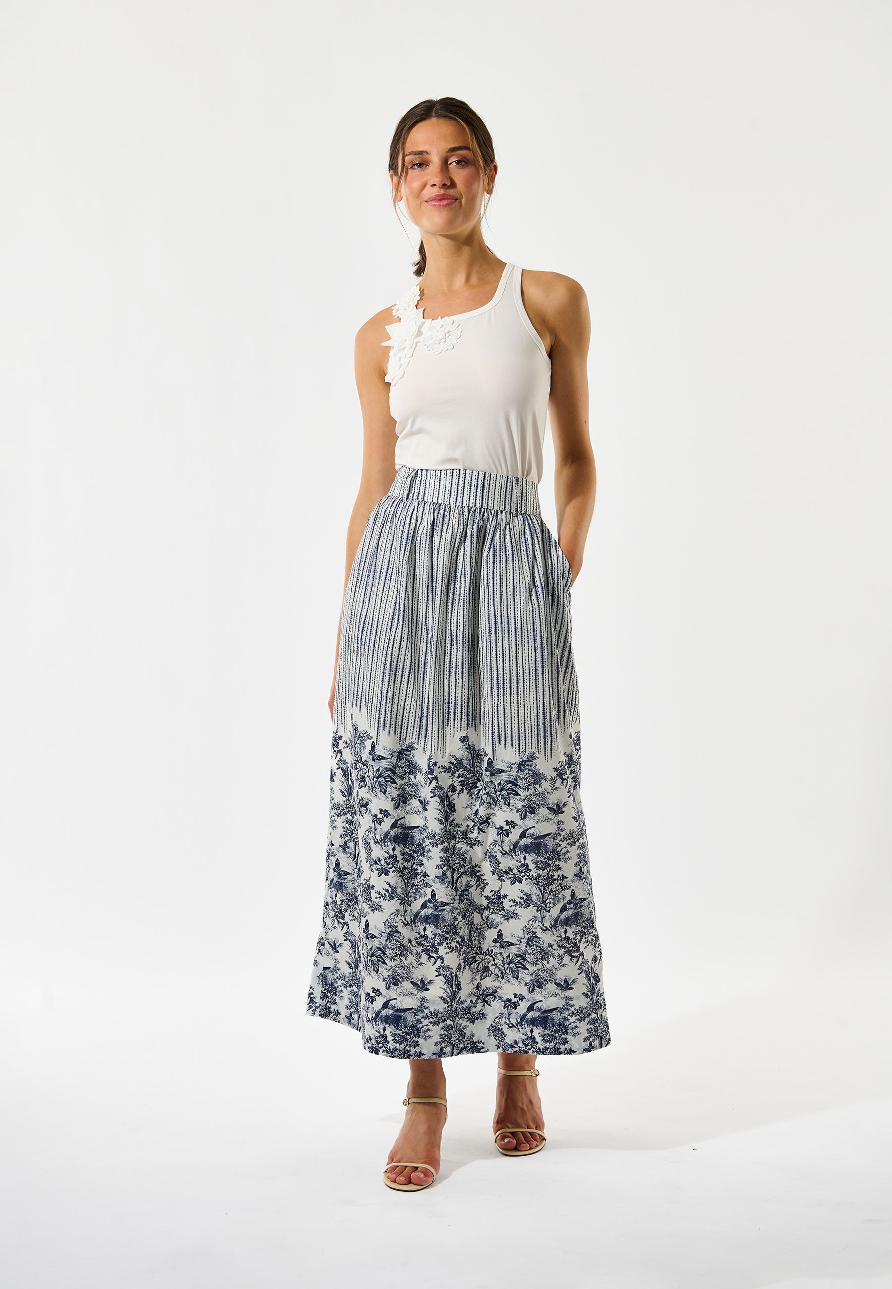HaileyDEA Tank Top Nat White