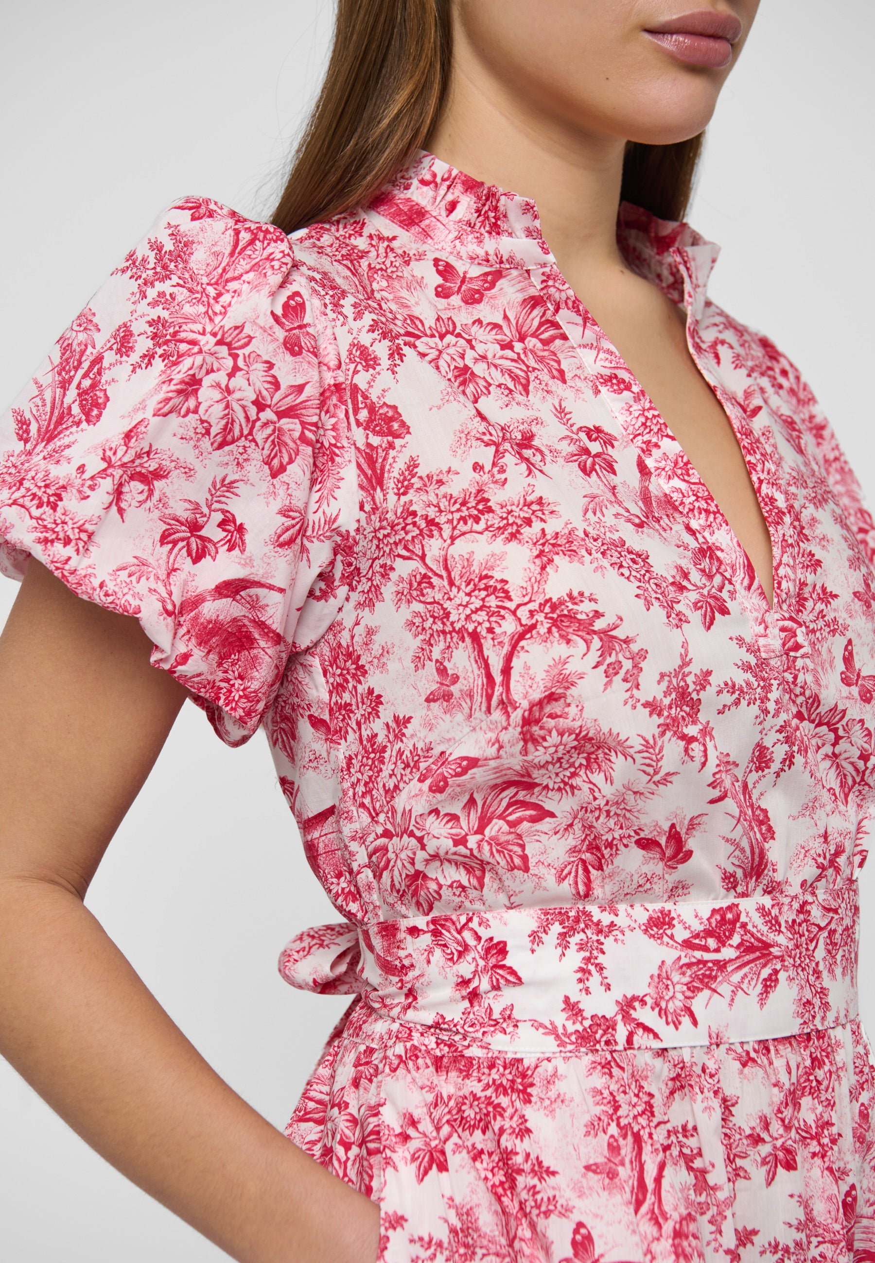 KatinkaDEA NS Dress Imperial Garden Red