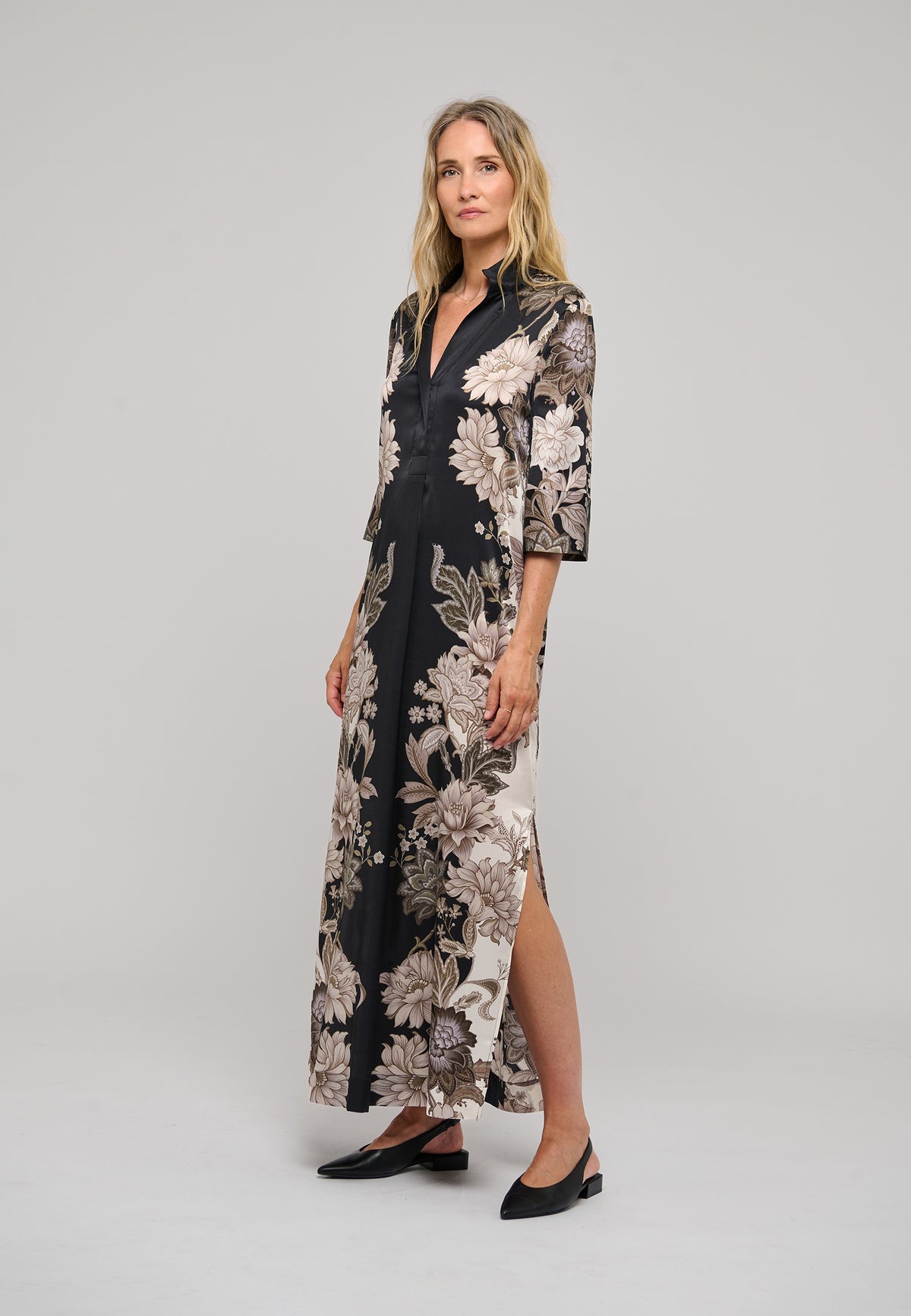 HelgaDEA Dress Fiorenne Mocha