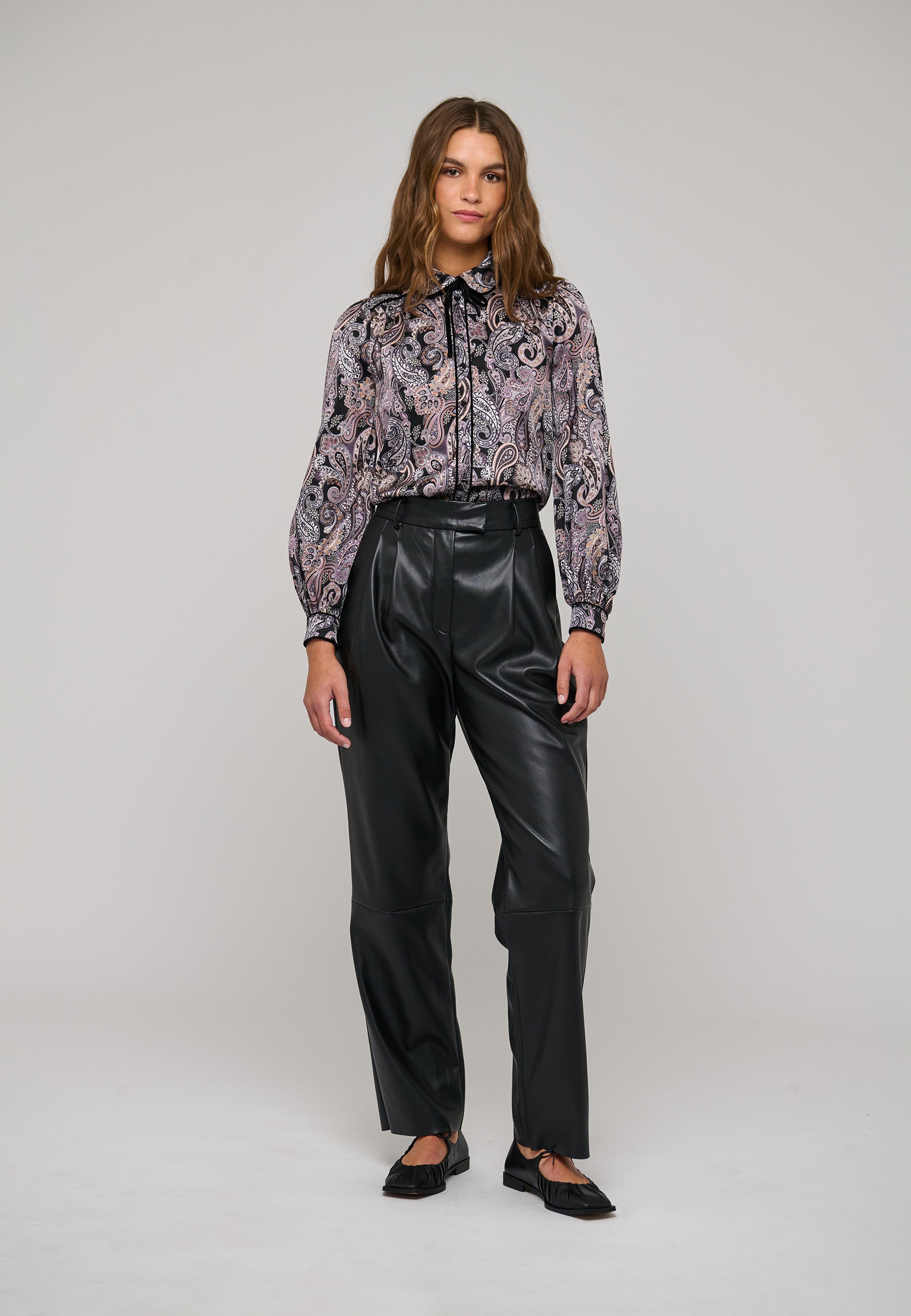 Margitdea Blouse Paisley Black
