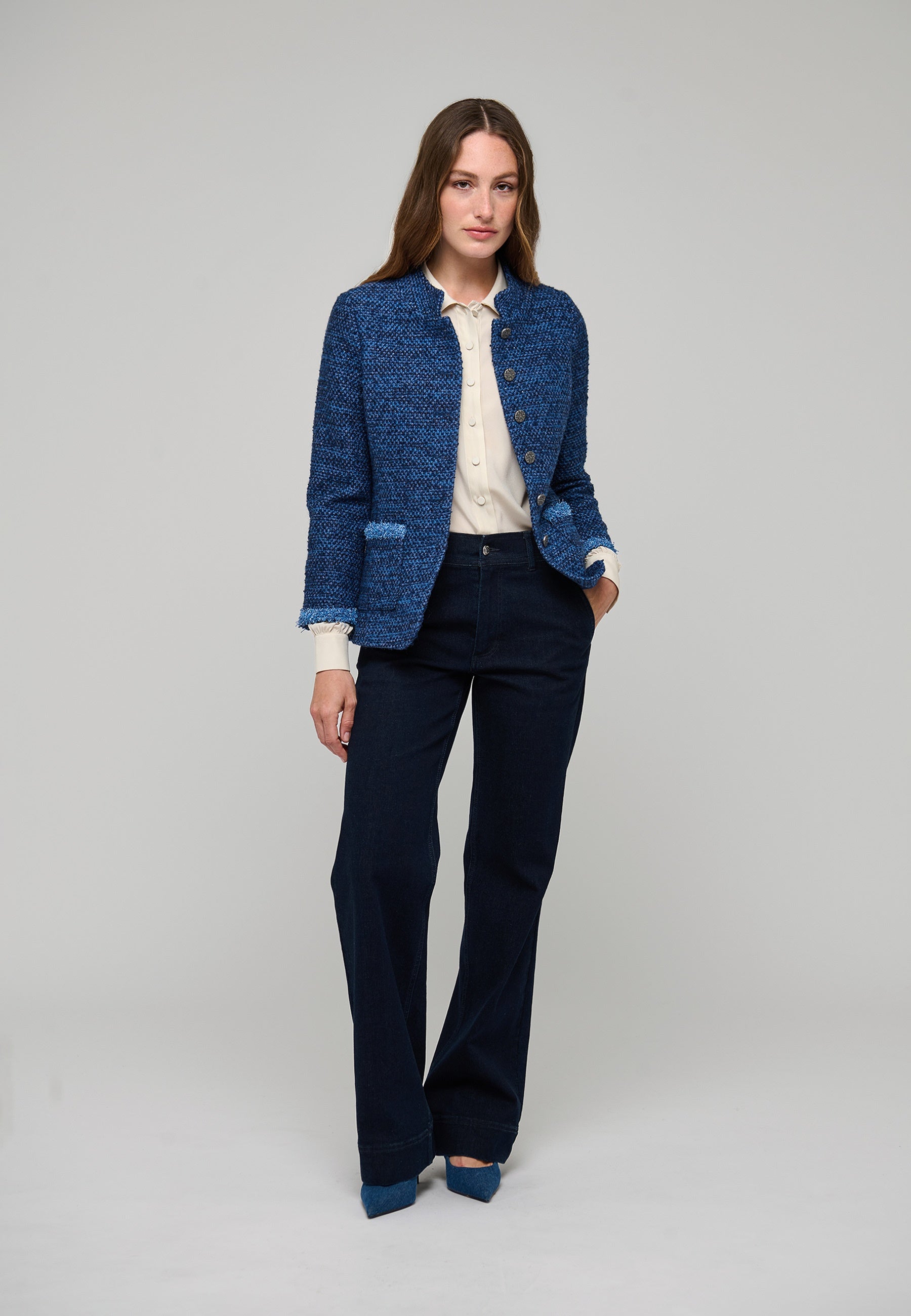 EmeldaDEA NS Jacket Lurex Blue