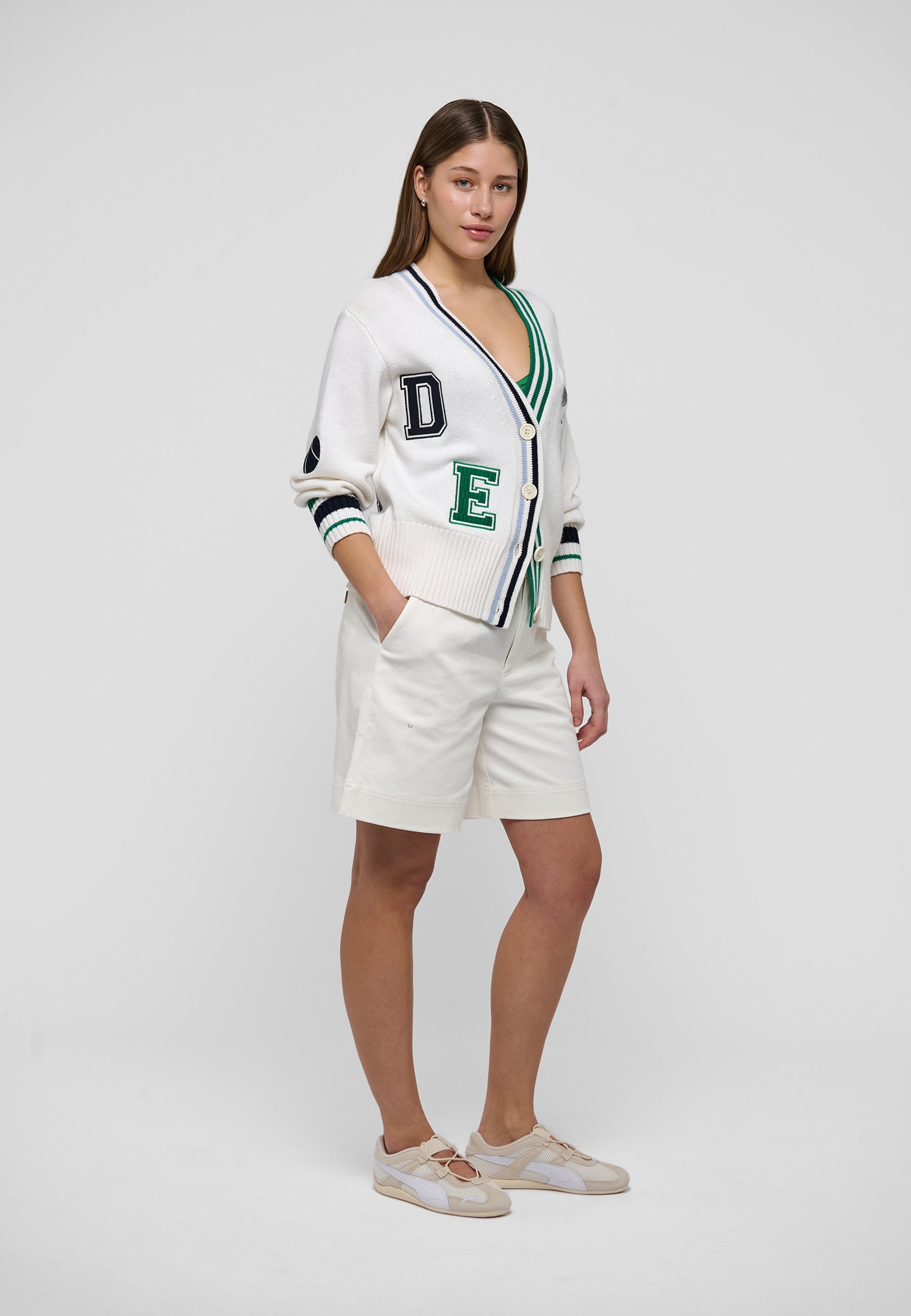 CilliaDEA Cardigan Pure White