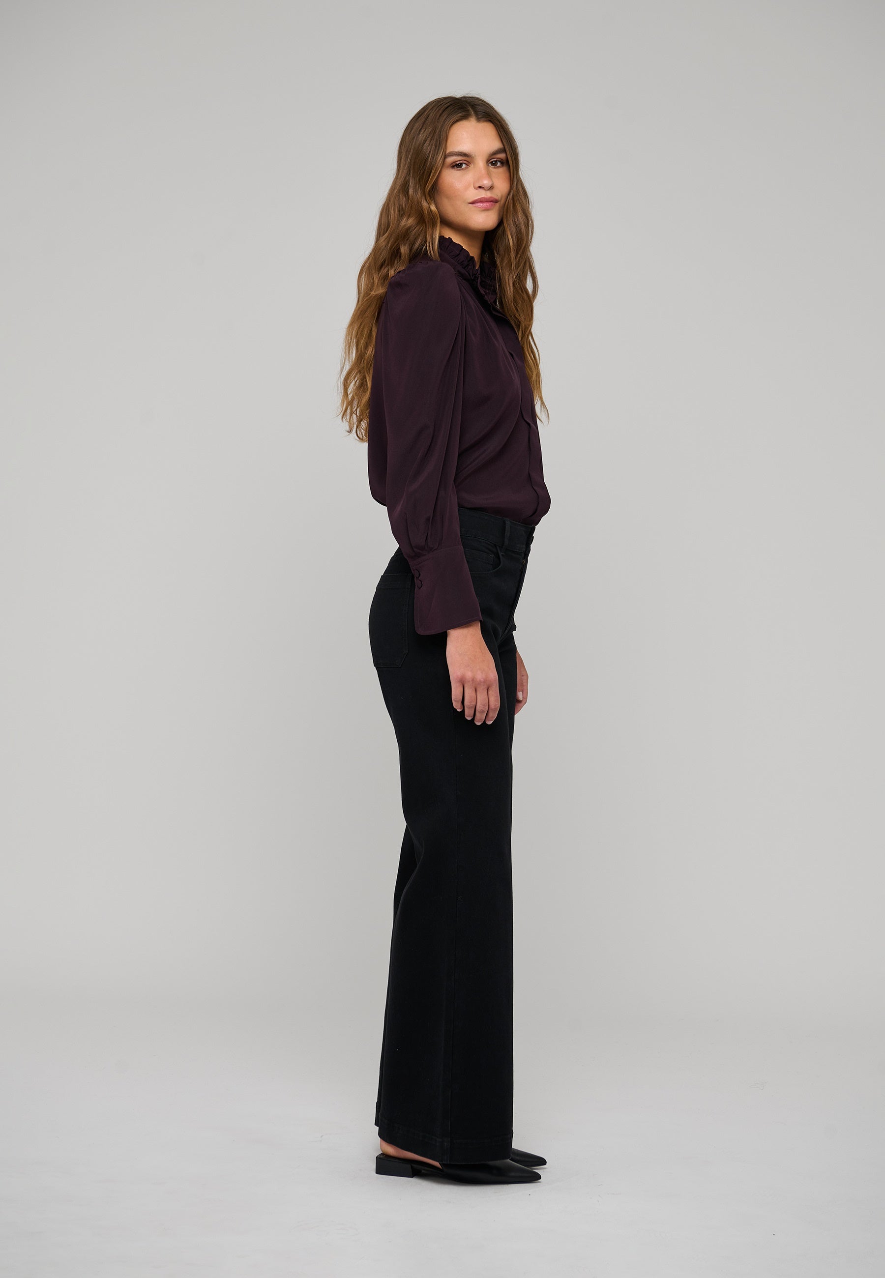 RobertaDEA Blouse Berry Wine