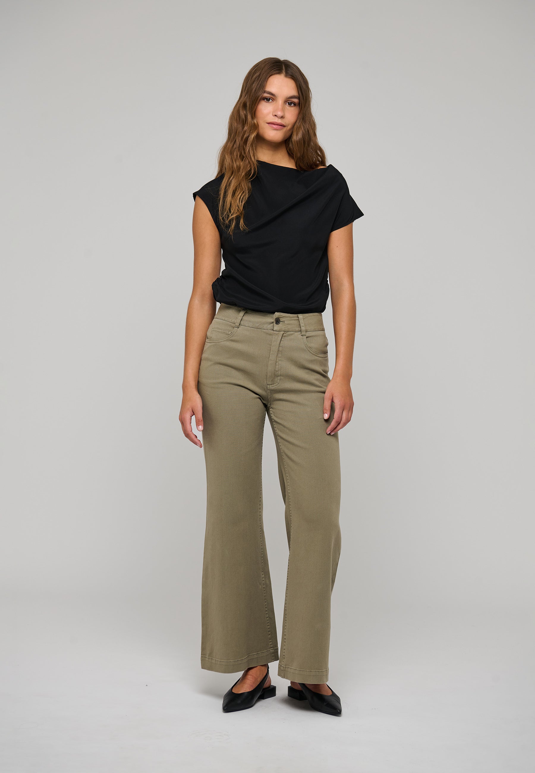 LuccaDEA Trousers Utility Green