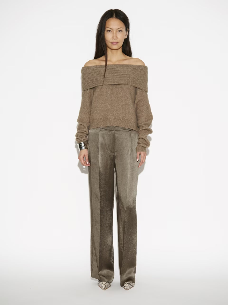 Antya Sweater Olive Stone