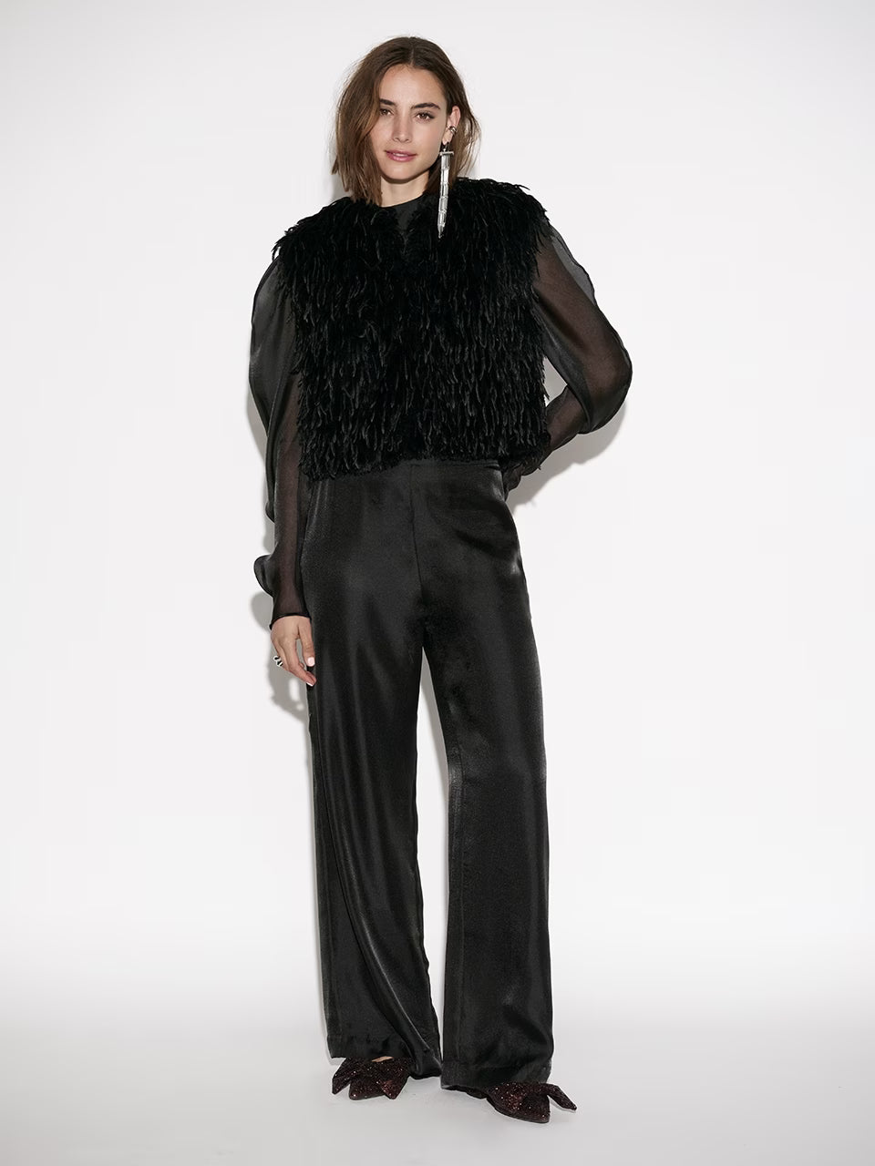 Frisson Waistcoat Black