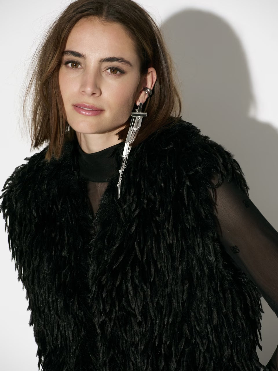 Frisson Waistcoat Black