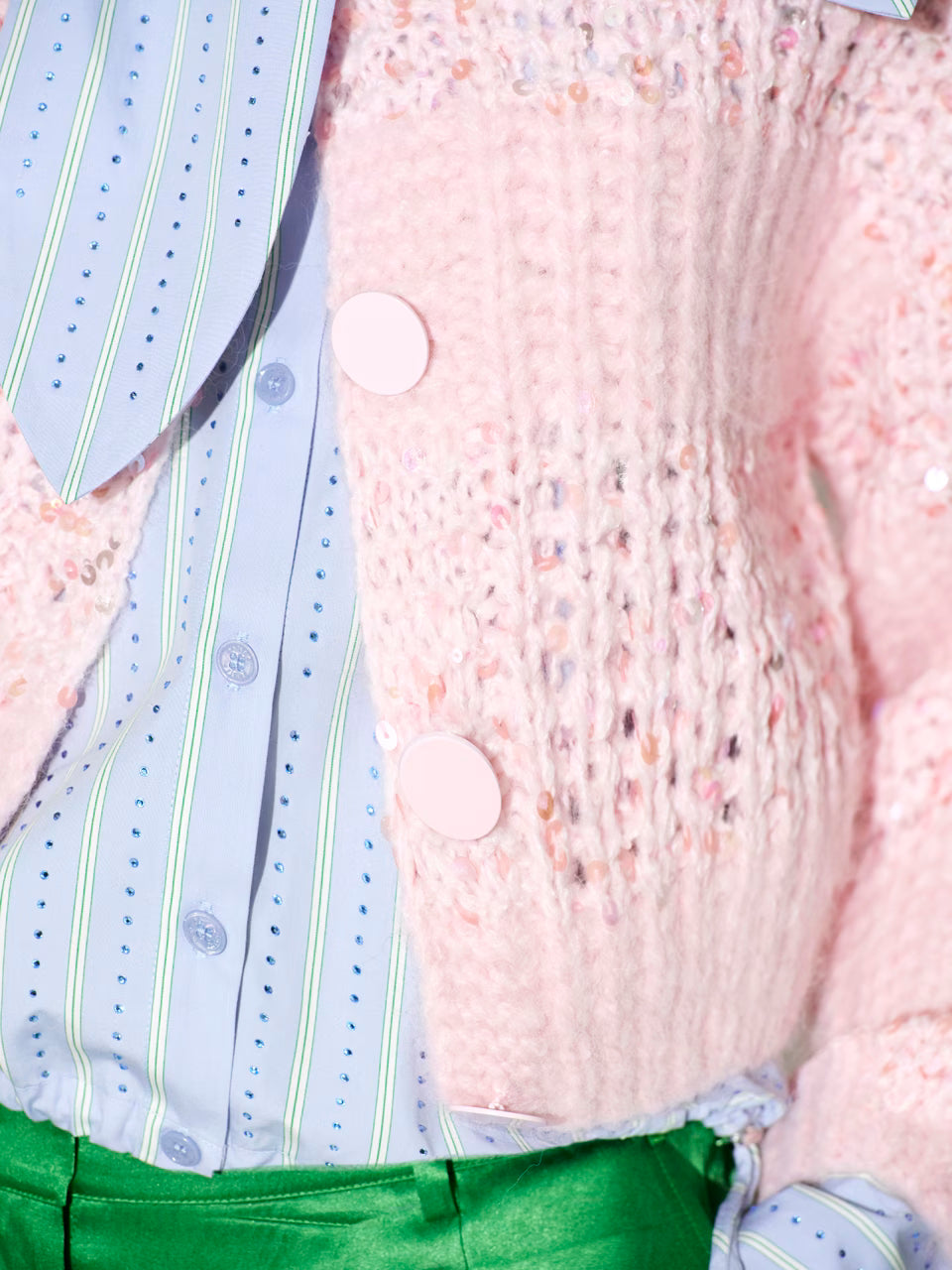 Juna Cardigan Rose Quartz
