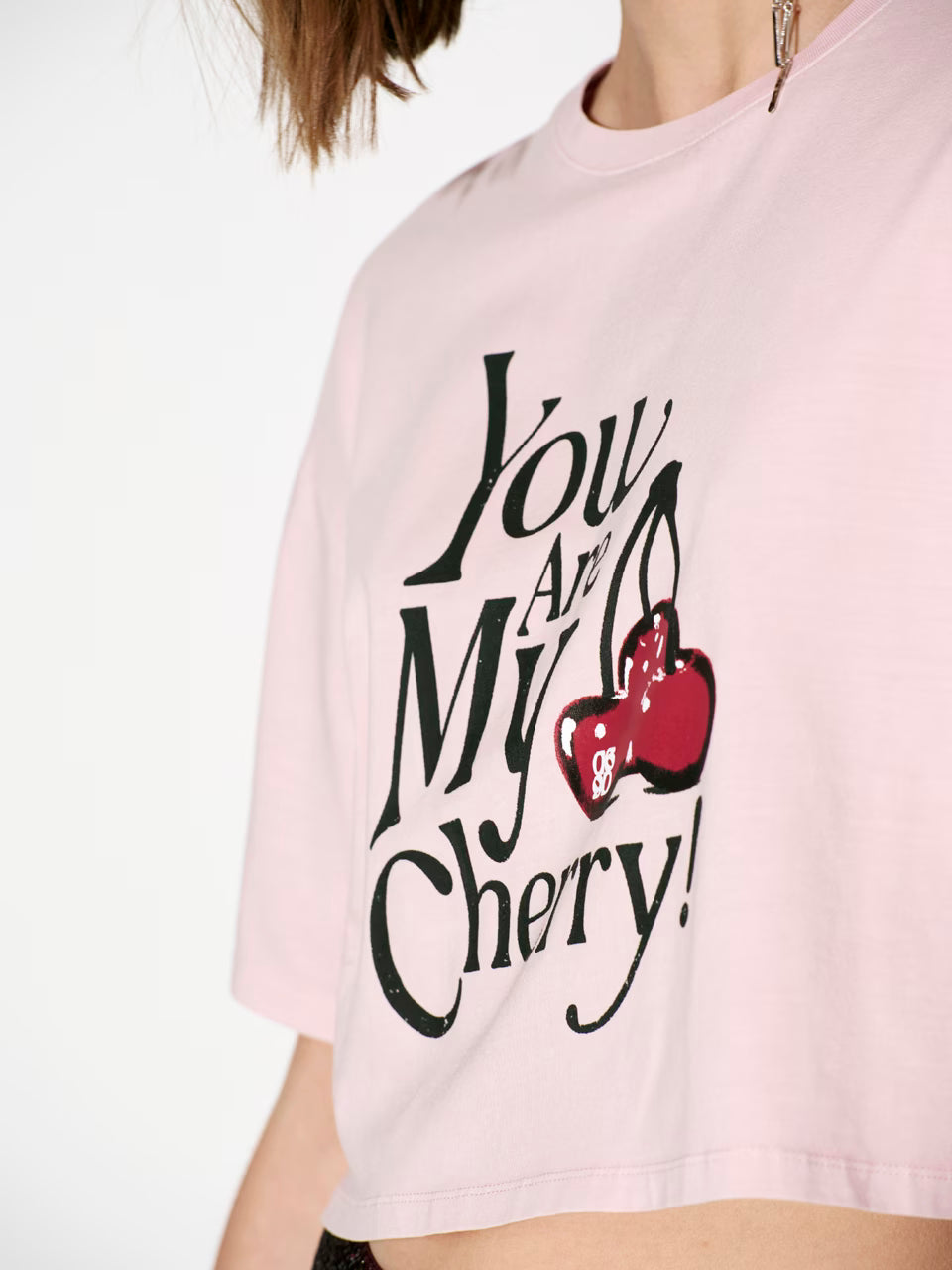 Cherry Tee Rose Quartz