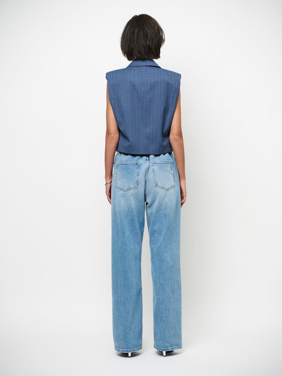 Jarod Gilet Steel Blue