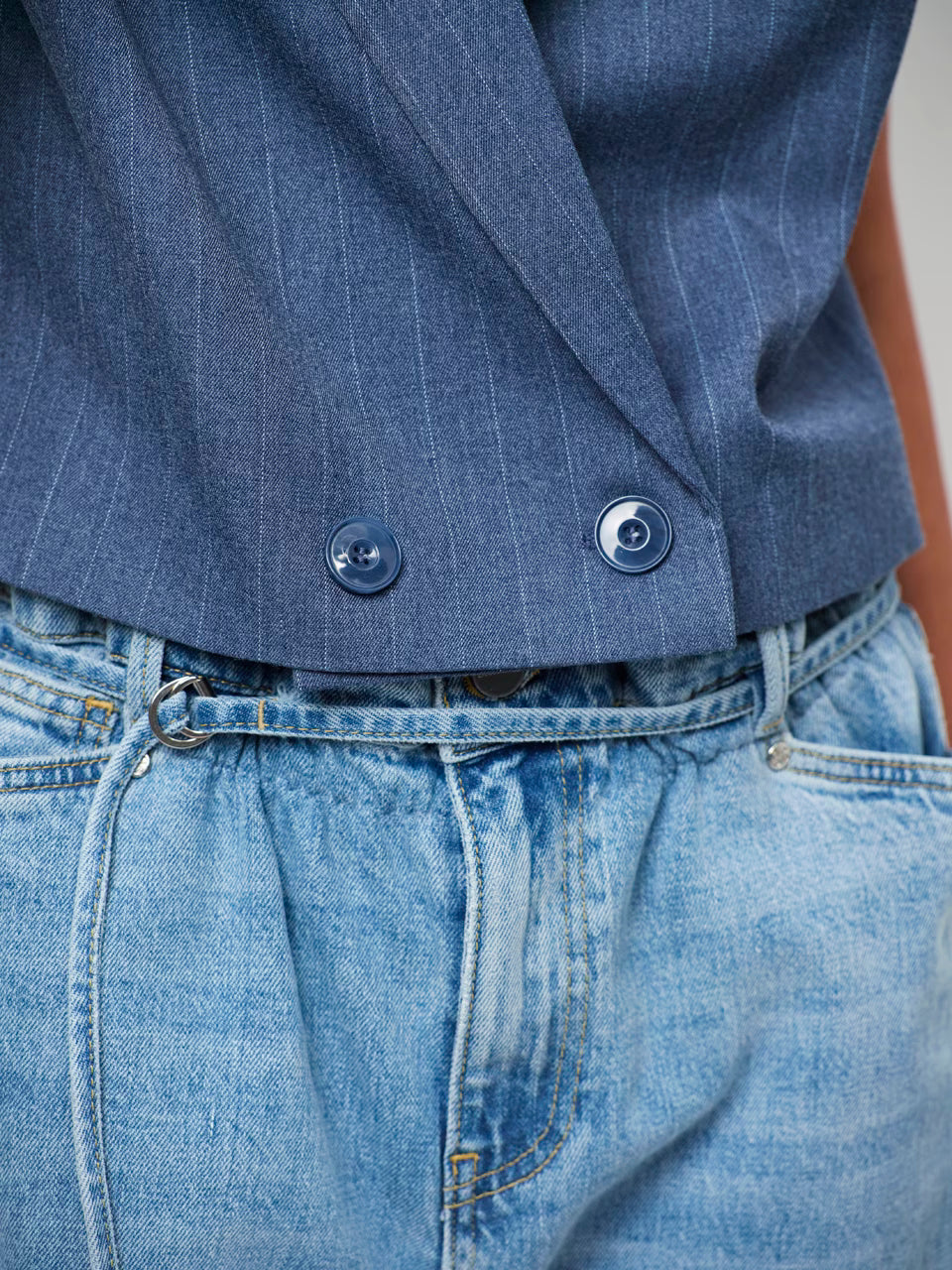 Jarod Gilet Steel Blue