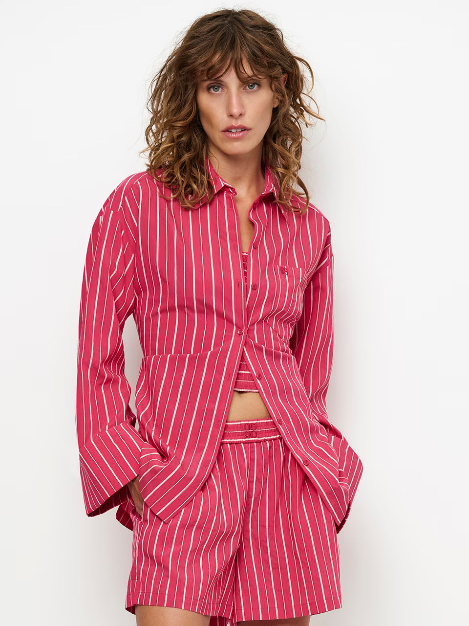 Lise Shirt Pomegranate Red