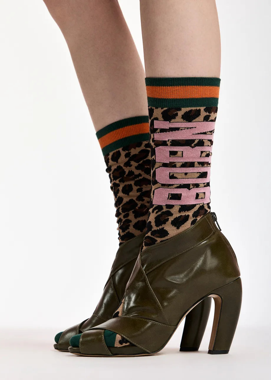 Keast Socks Leopard