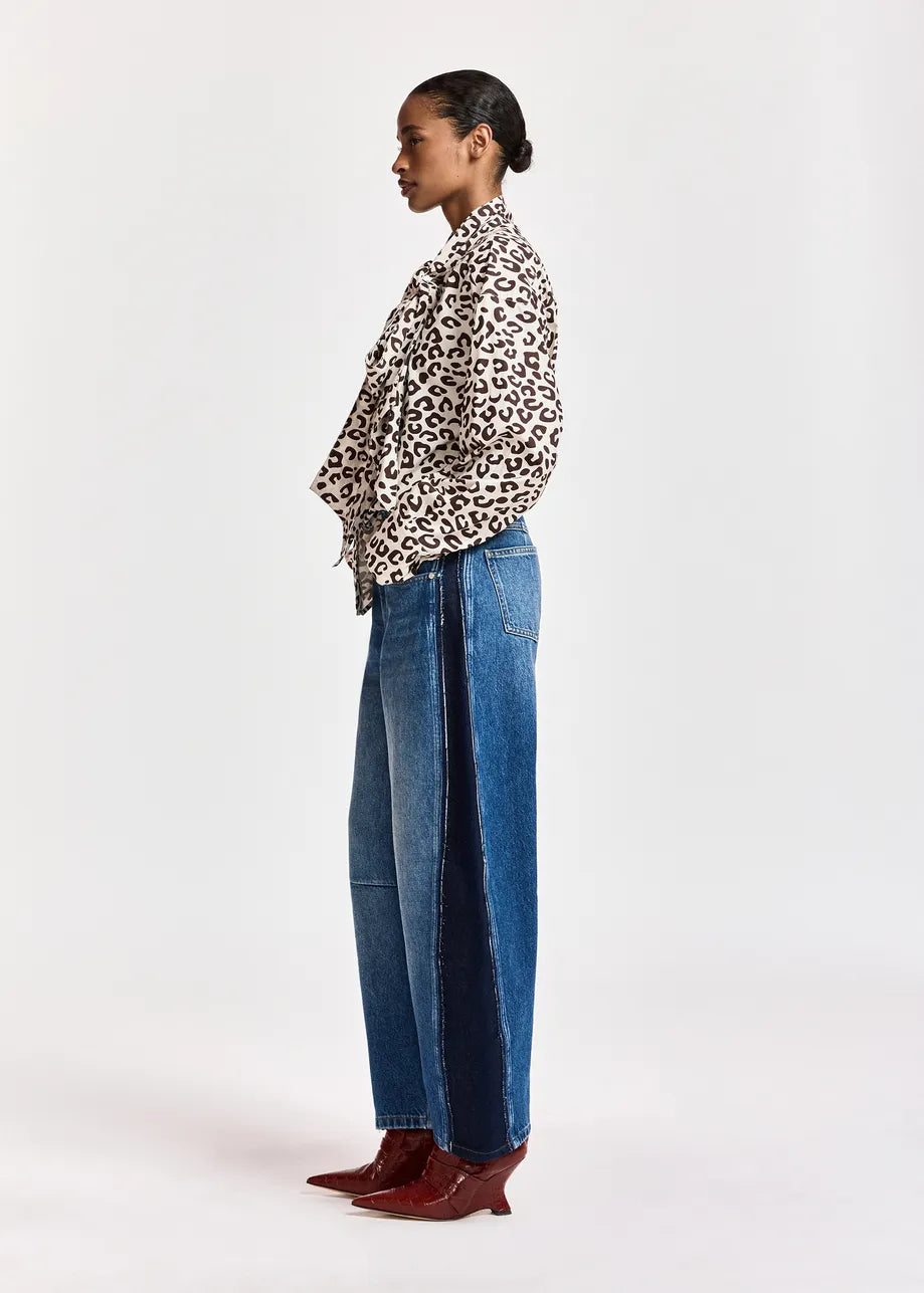 Khaleesi Shirt Brown Leopard