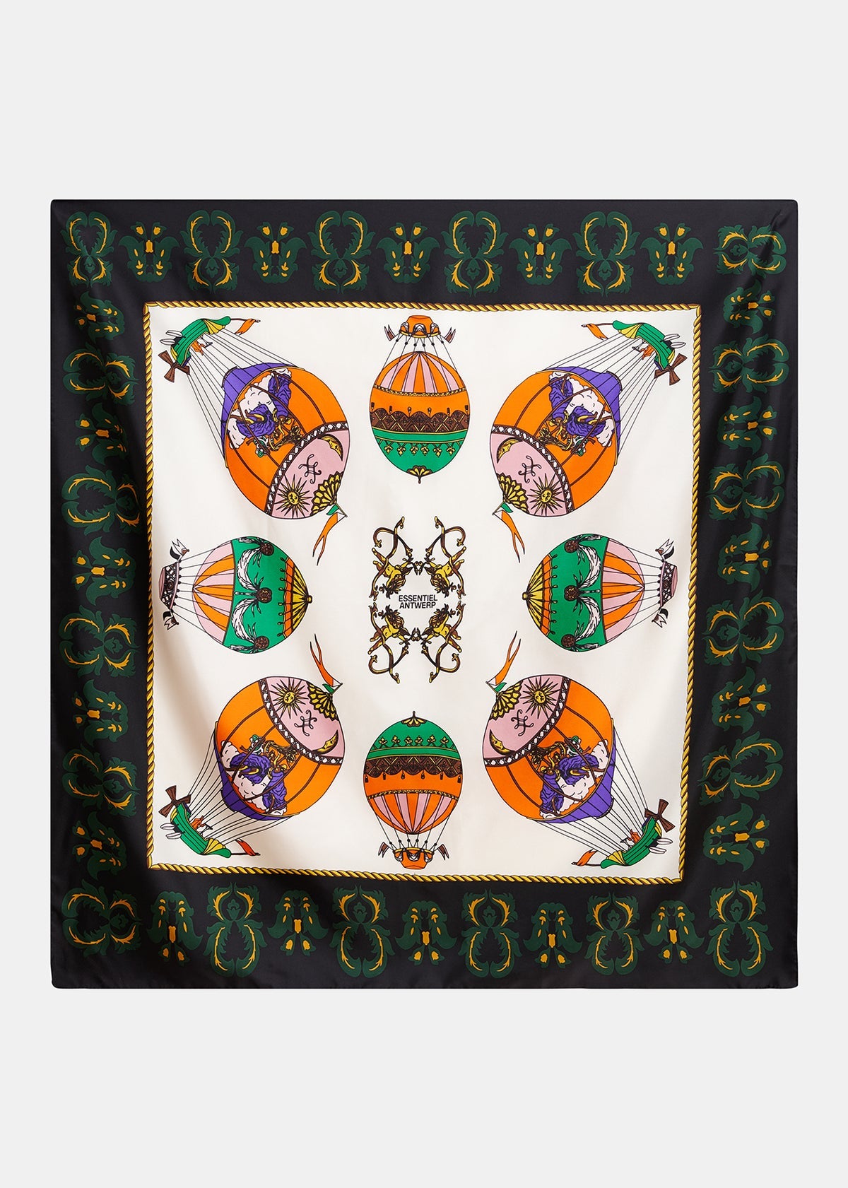 Kontact Scarf Black