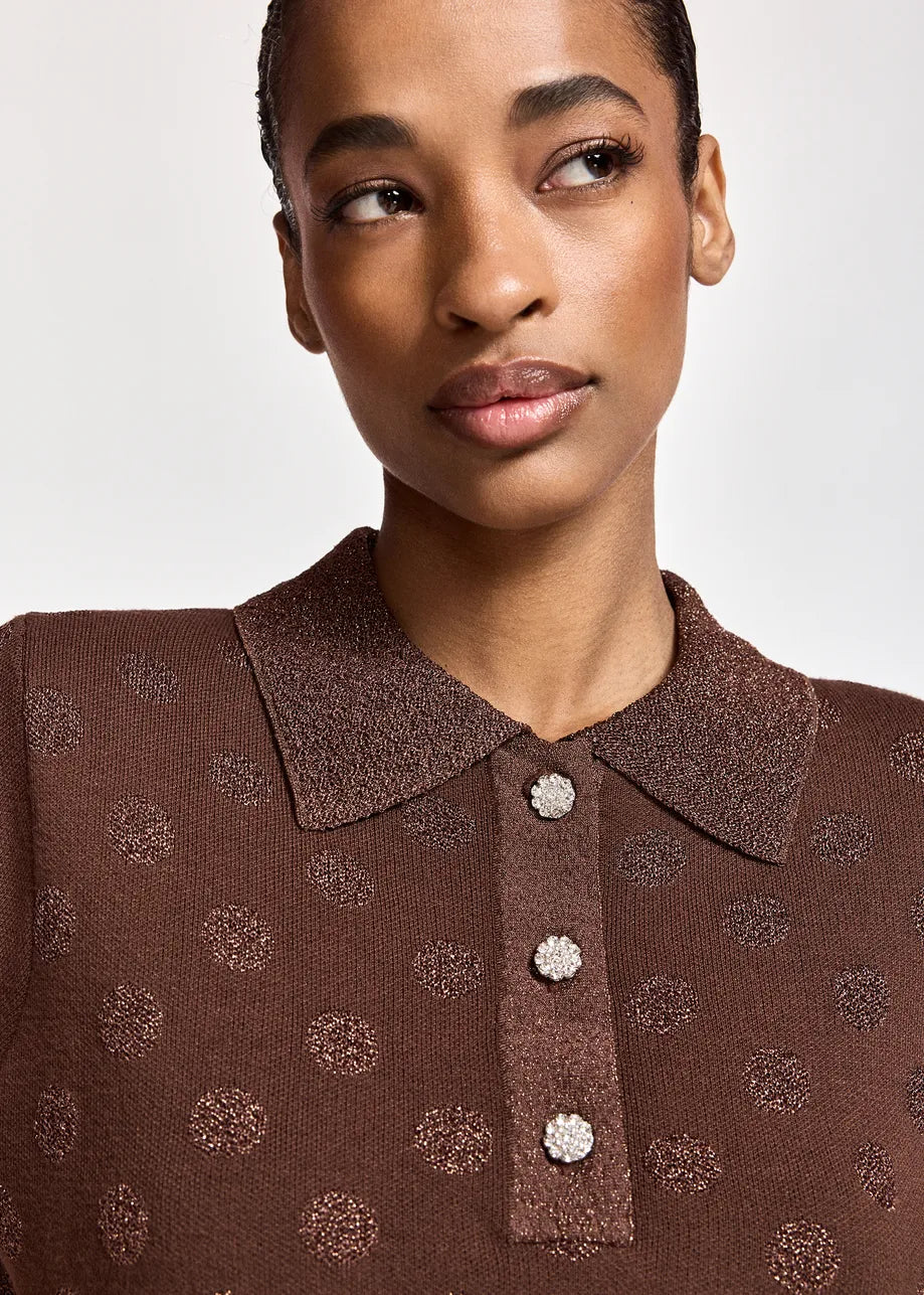 Krab Polo Brown