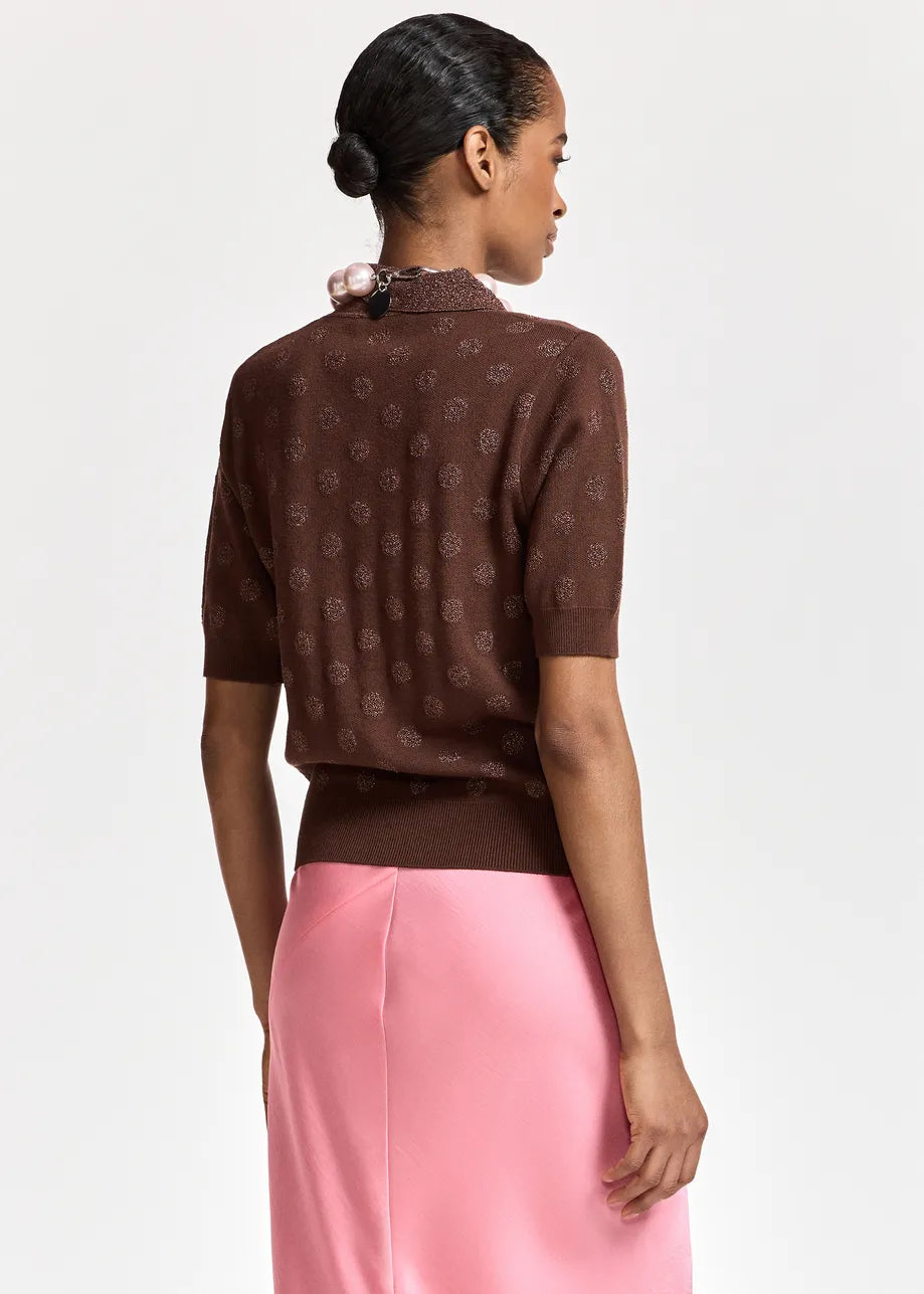 Krab Polo Brown