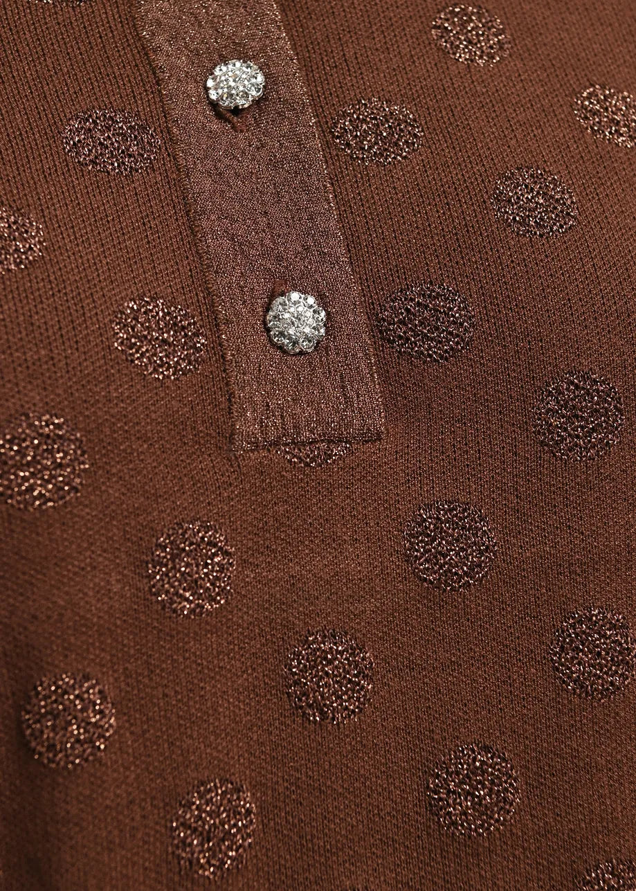 Krab Polo Brown