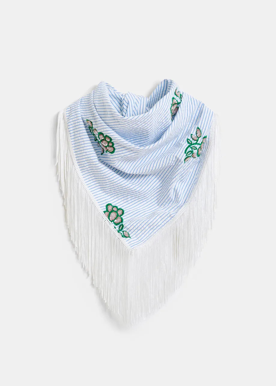 Jennie Scarf Off White