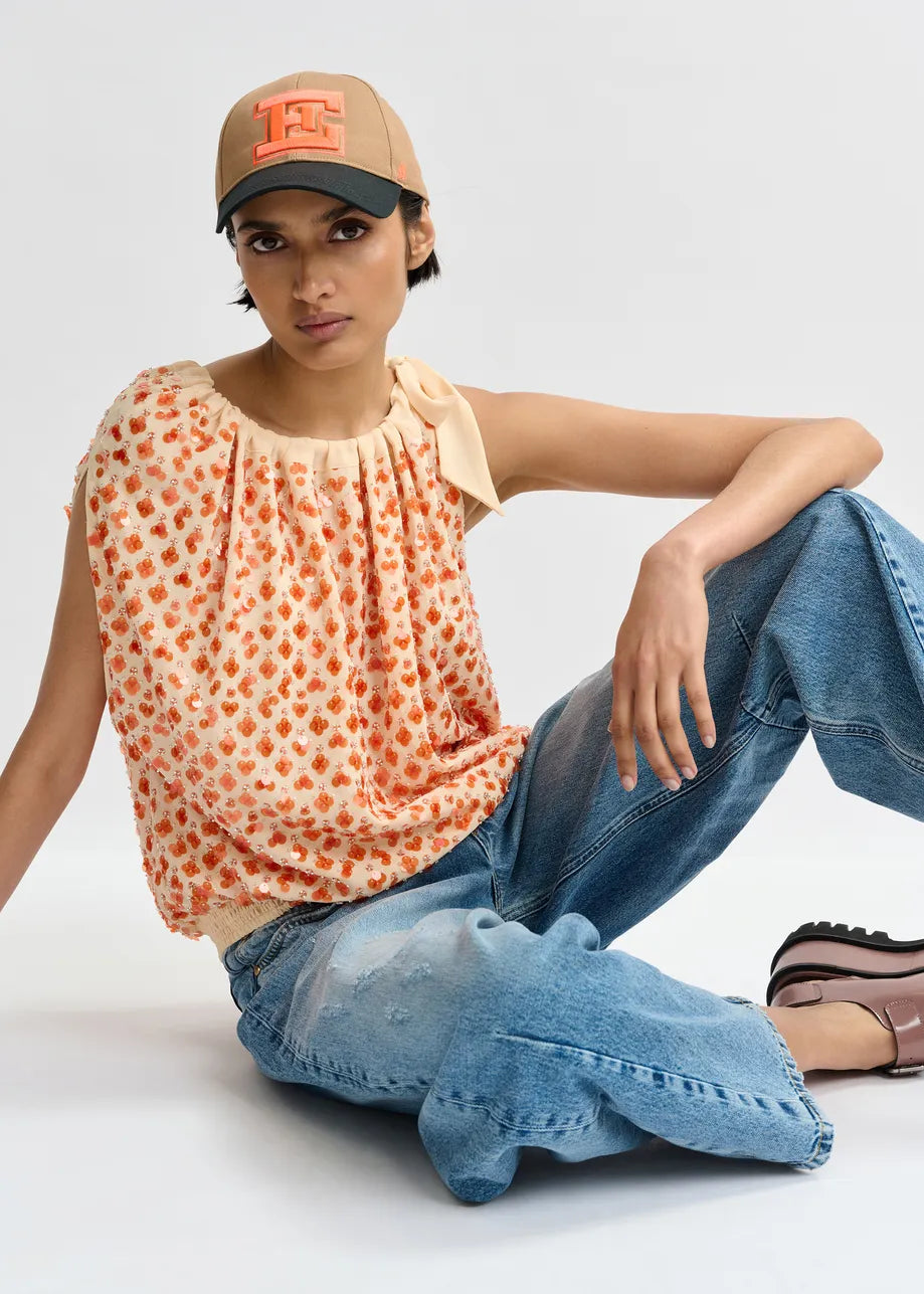 Jocelyn Top Orange