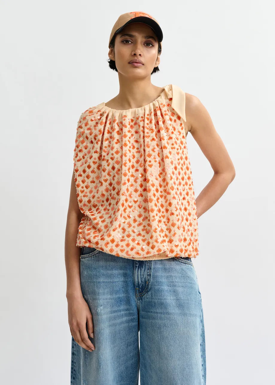 Jocelyn Top Orange