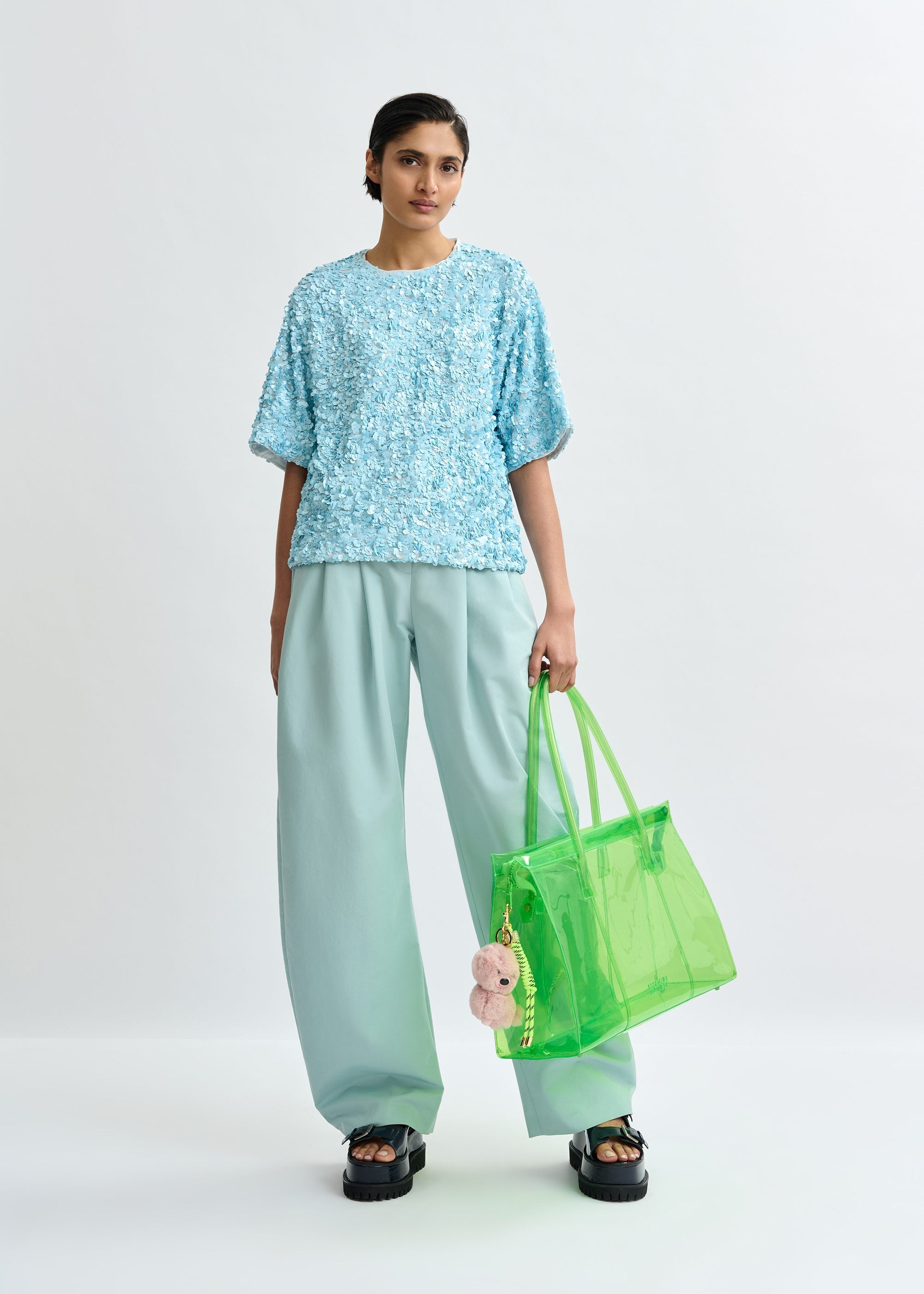 Juli Top Light Blue