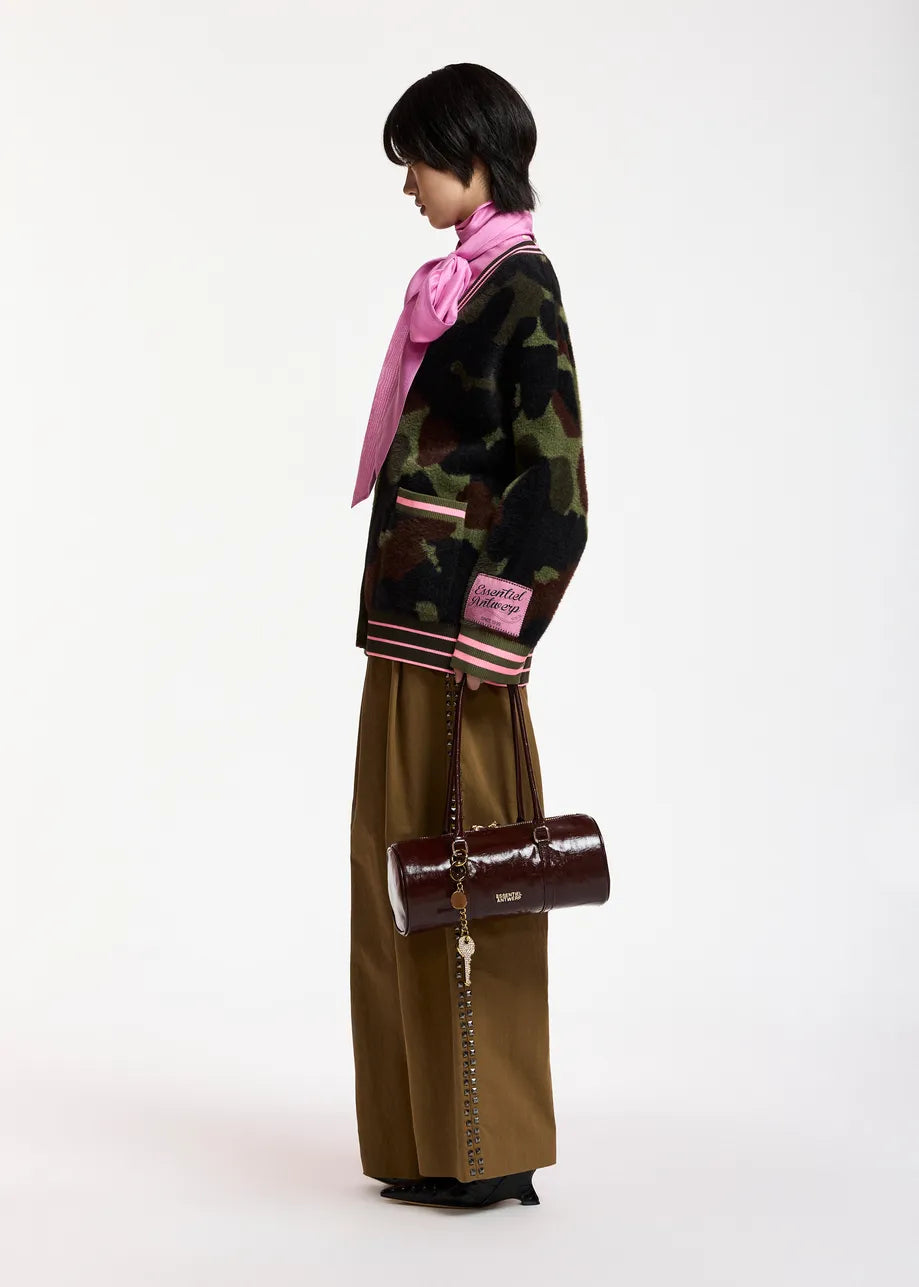 Kamoo Cardigan Khaki Brown