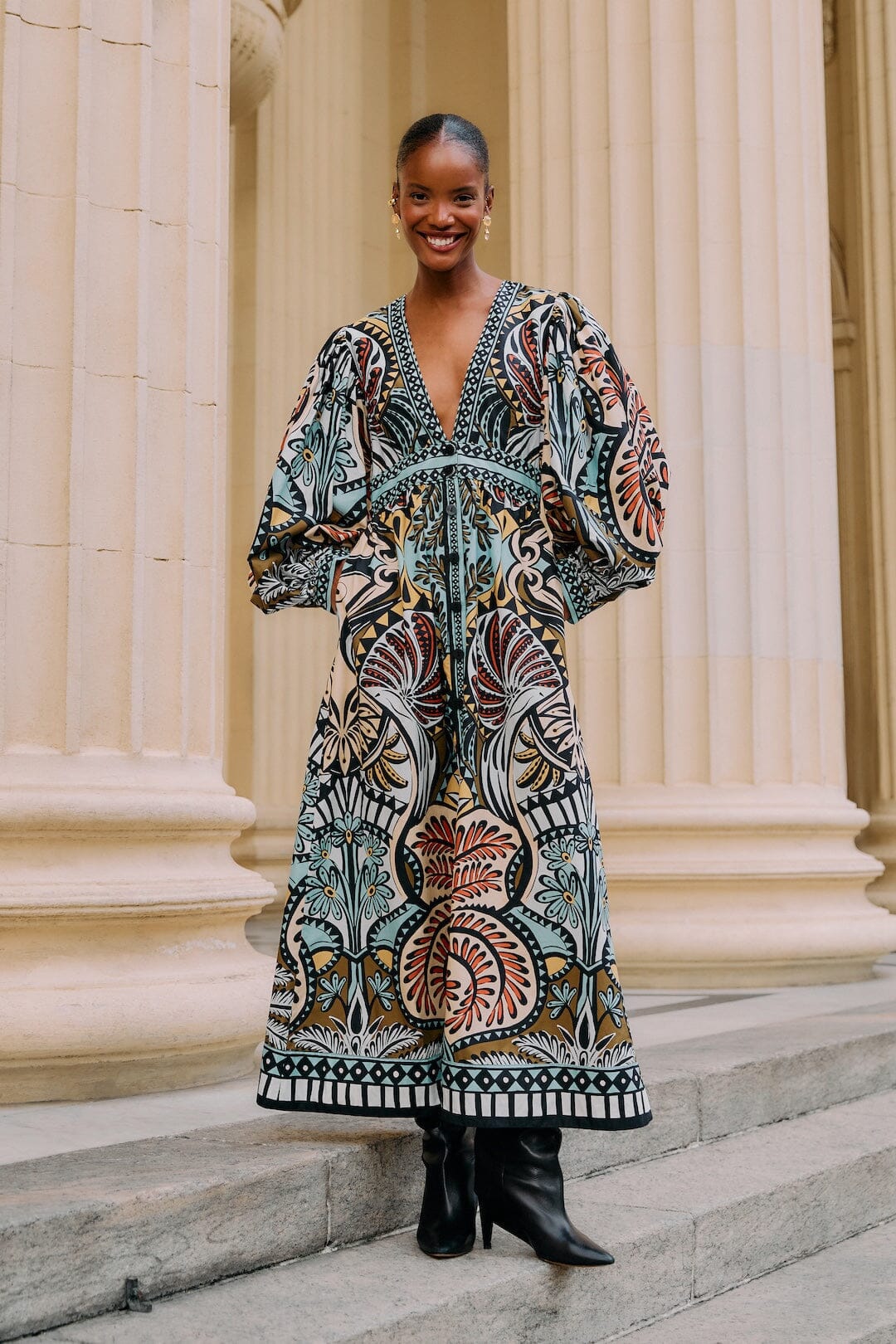 Balamana Dress Multicolor