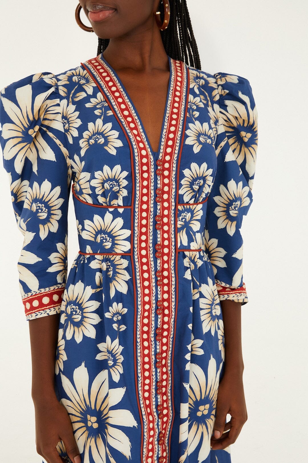 Luna Maxi Dress Blue