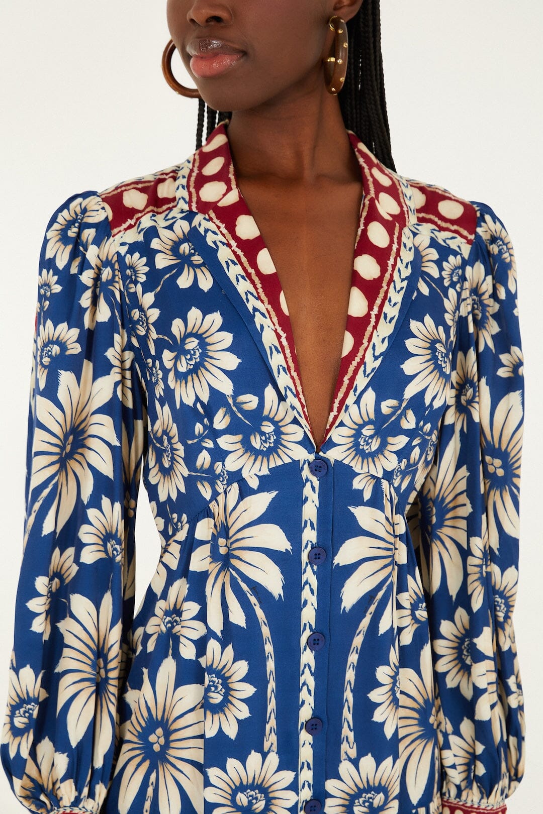 Luna Mini Dress Blue