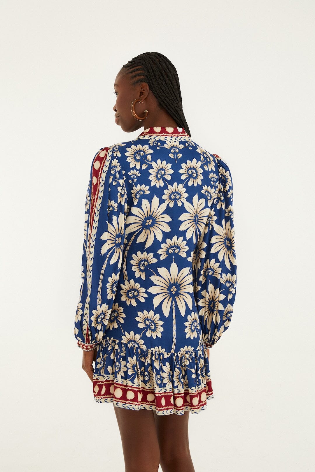 Luna Mini Dress Blue