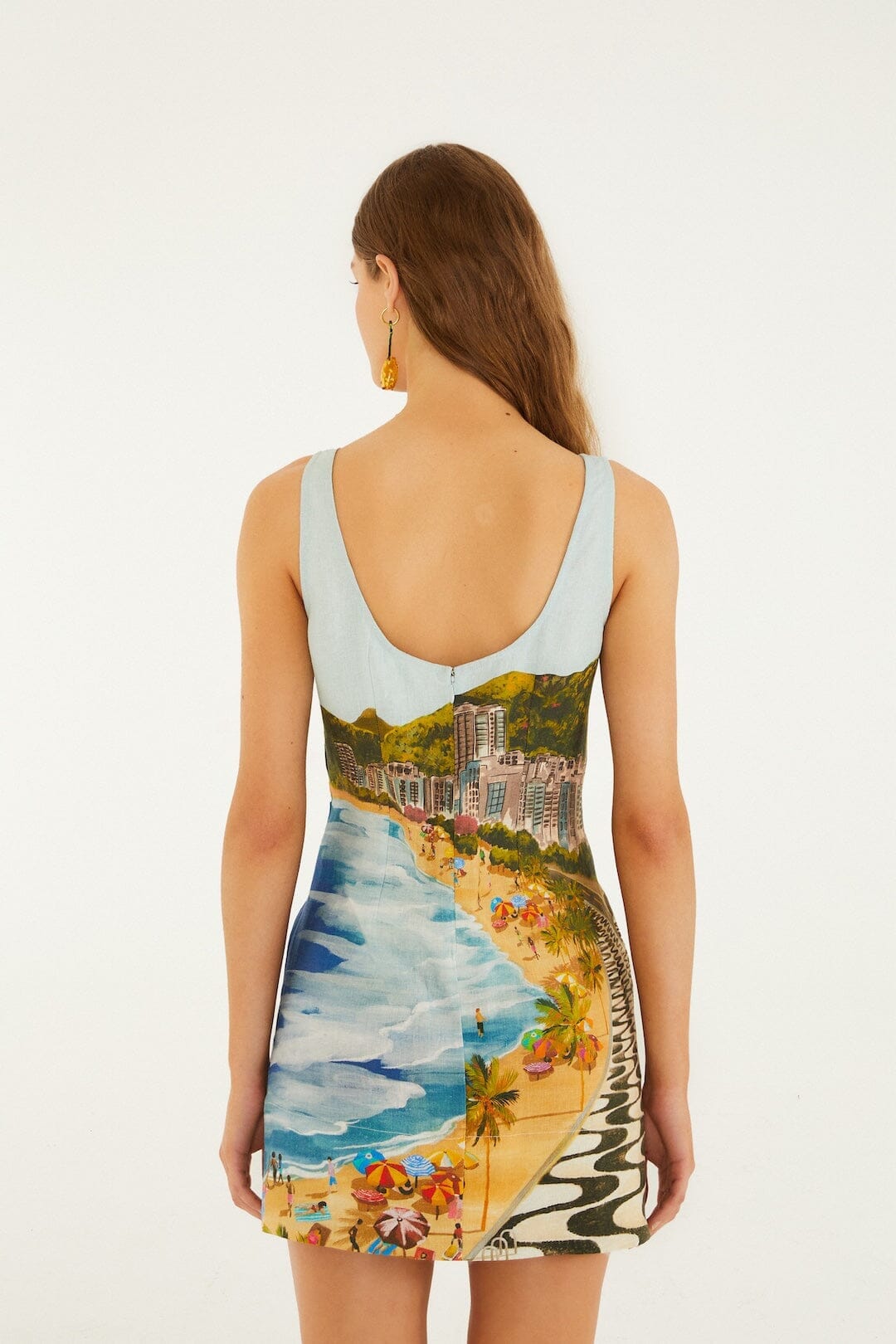Copacabana Beach Mini Dress Multicolor