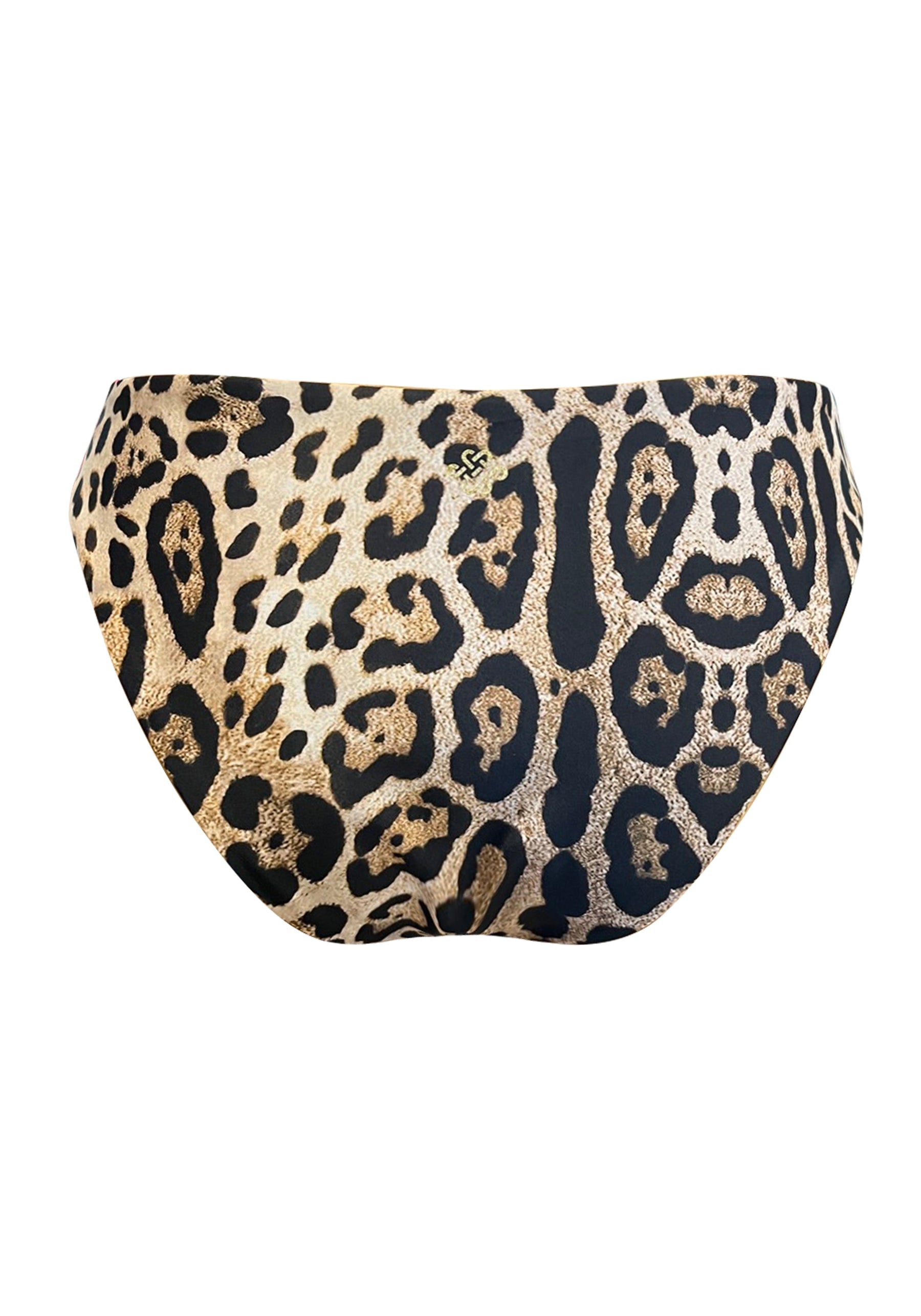 Cheetah Bikini Bandeau + Hipster