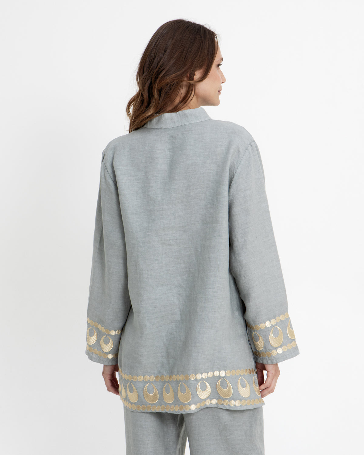 Selene Tunic Stone Gold