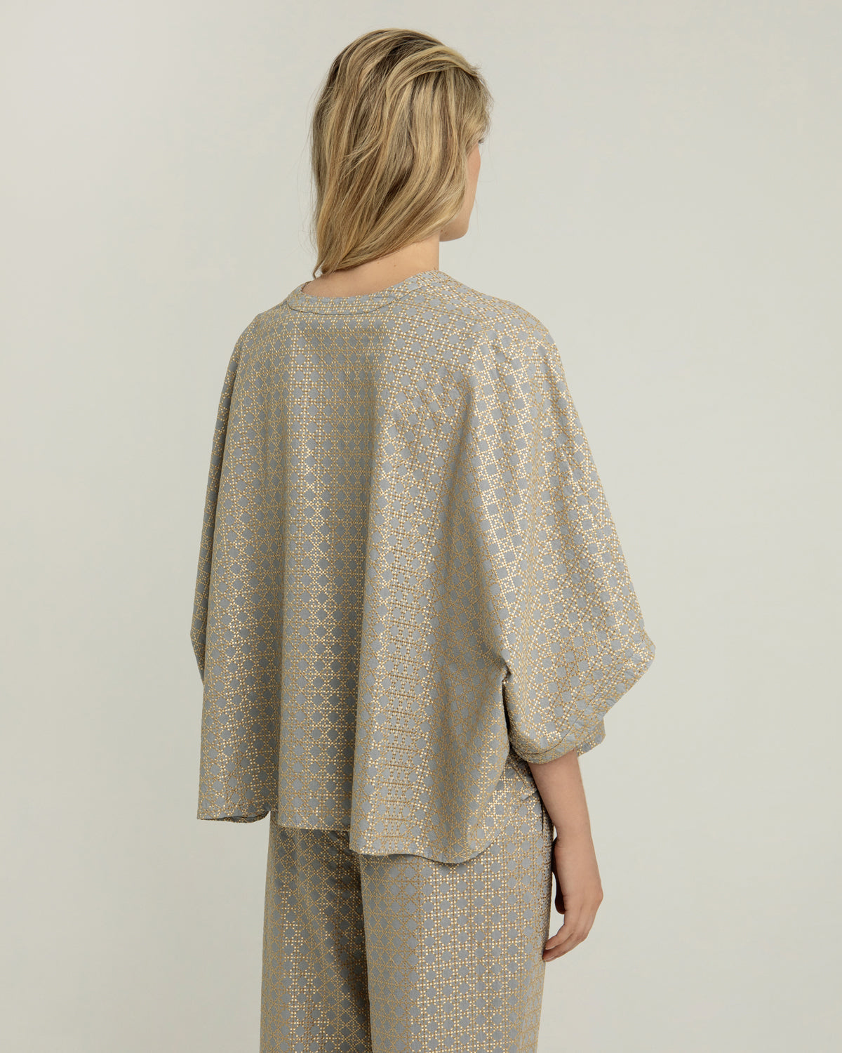 Cross Tunic Stone Gold