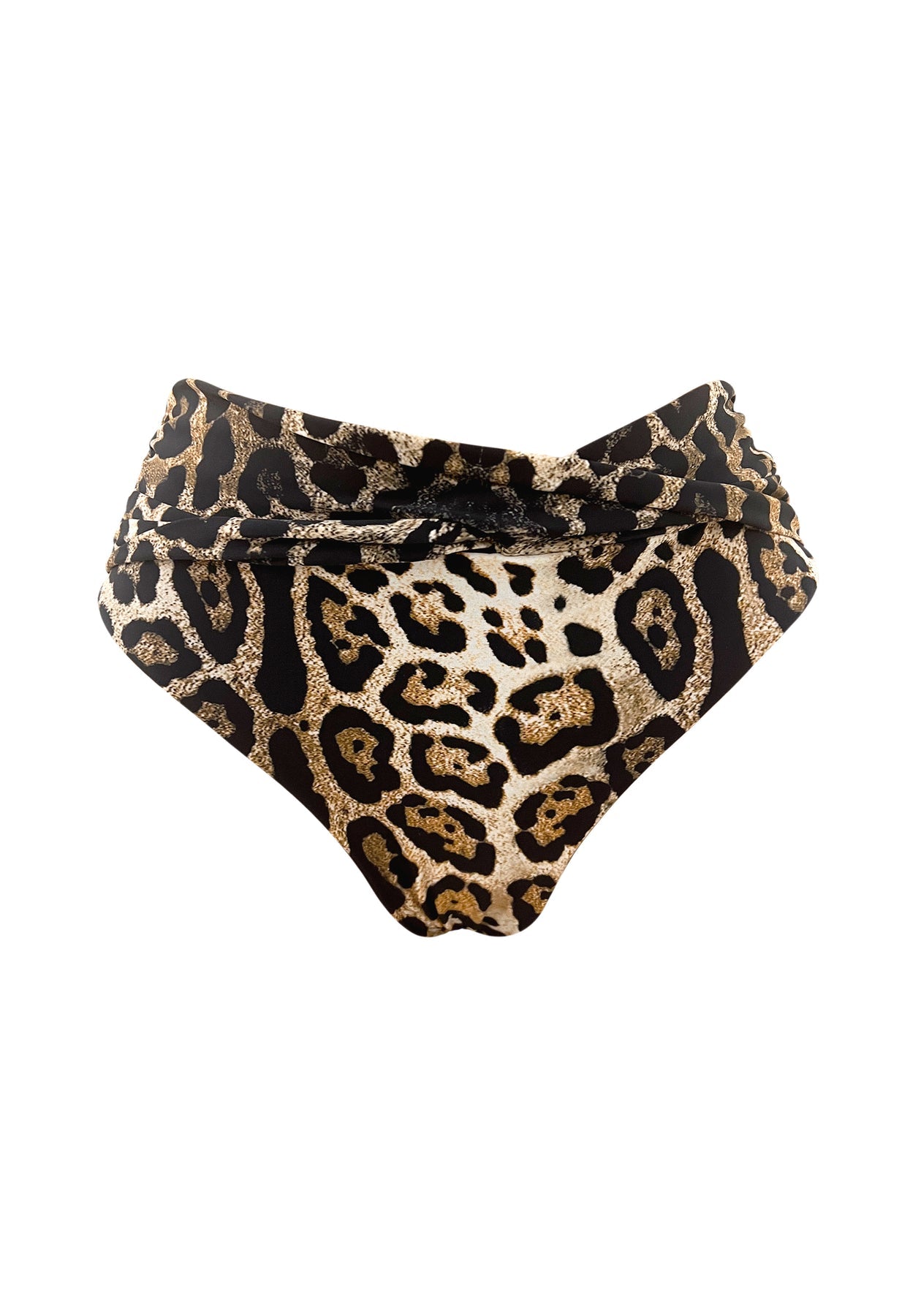 Cheetah Bikini Bandeau + Twist