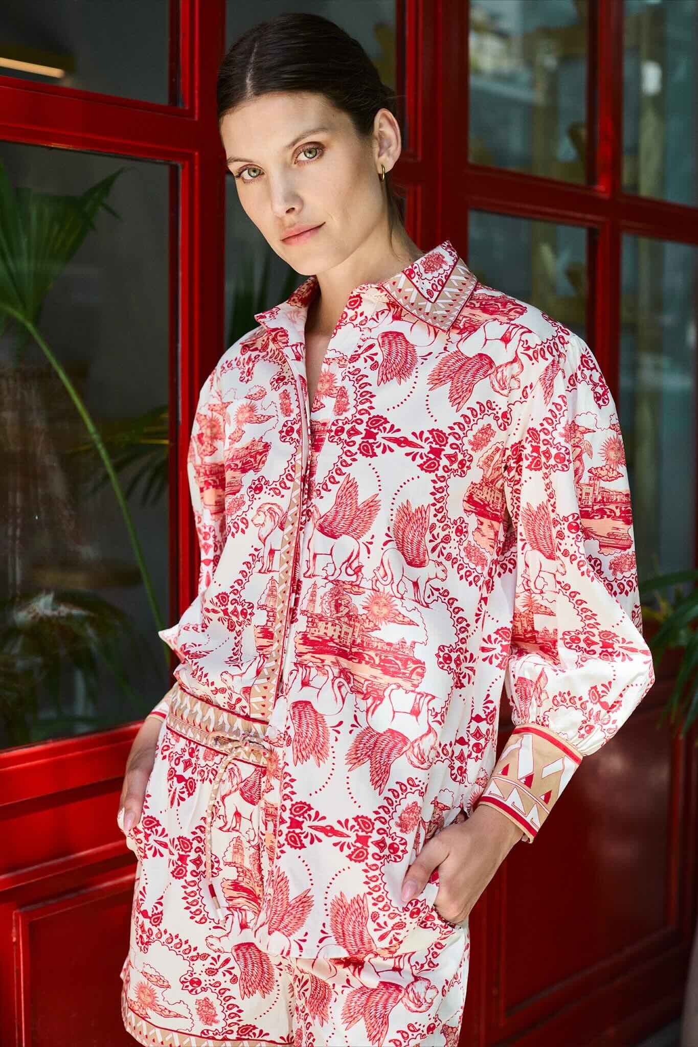 Cherry Poplin Shirt